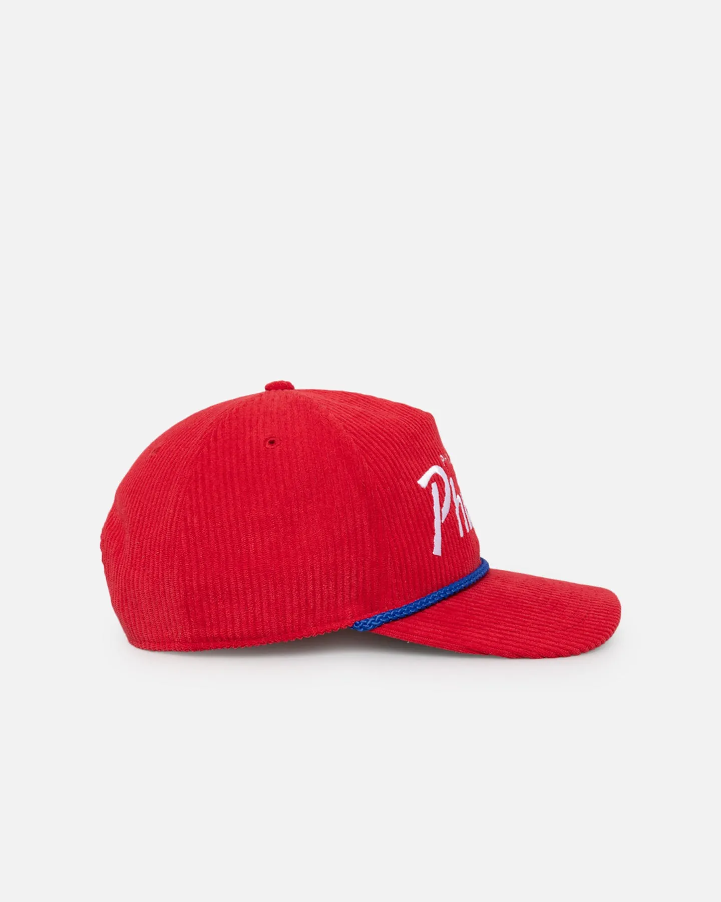 47 Brand Philadelphia Phillies 'MLB Opening Day' Corduroy Crossrope Hitch Snapback Red sold by Culture Kings product image thumbnail 4
