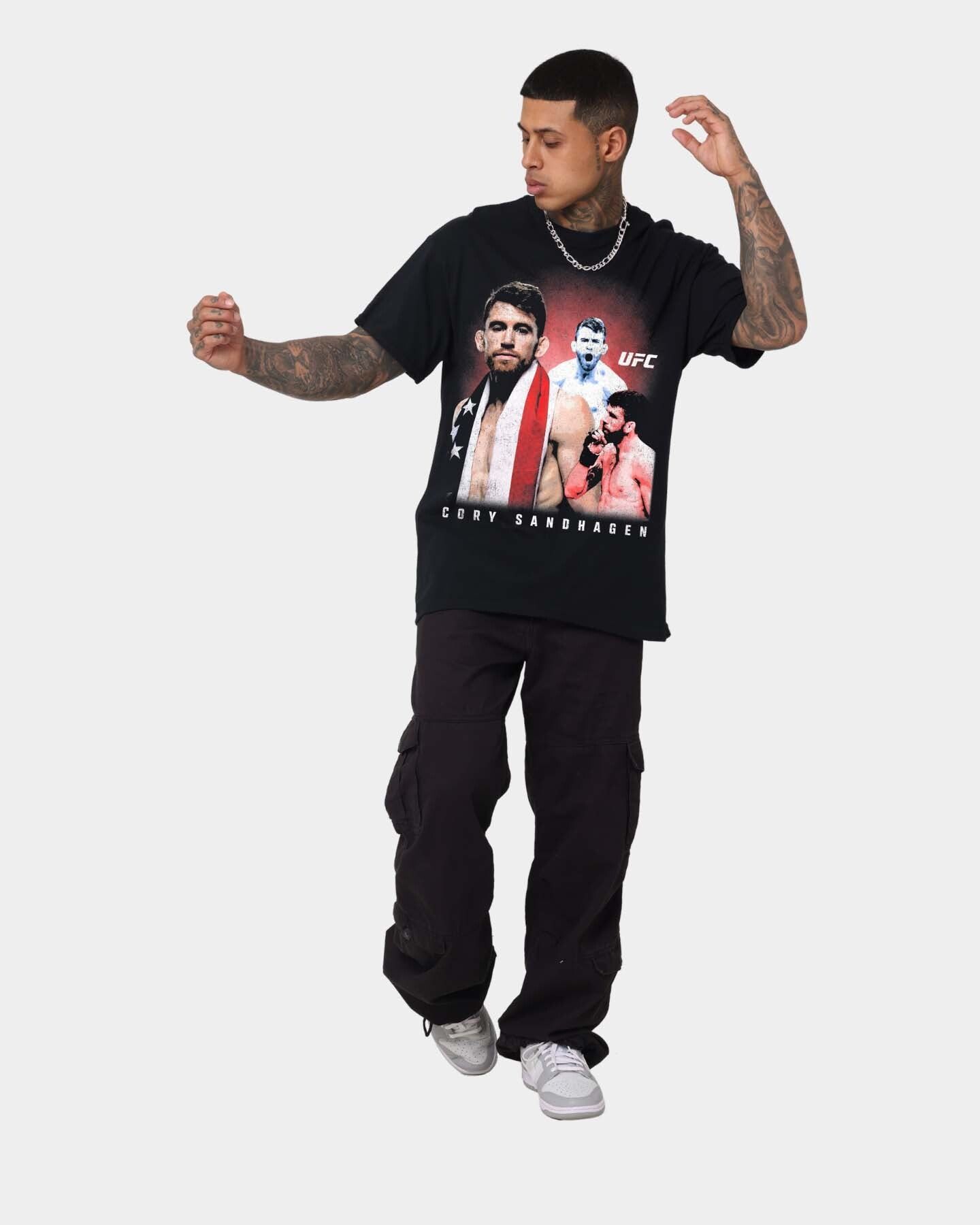Goat Crew X UFC Cory Sandhagen Vintage T-Shirt Black Wash sold by Culture Kings product image thumbnail 4