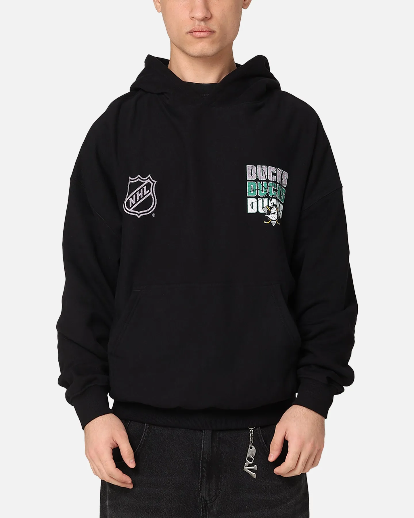 Culture Kings Anaheim Ducks Premium Hoodie Black sold by Culture Kings product image thumbnail 2