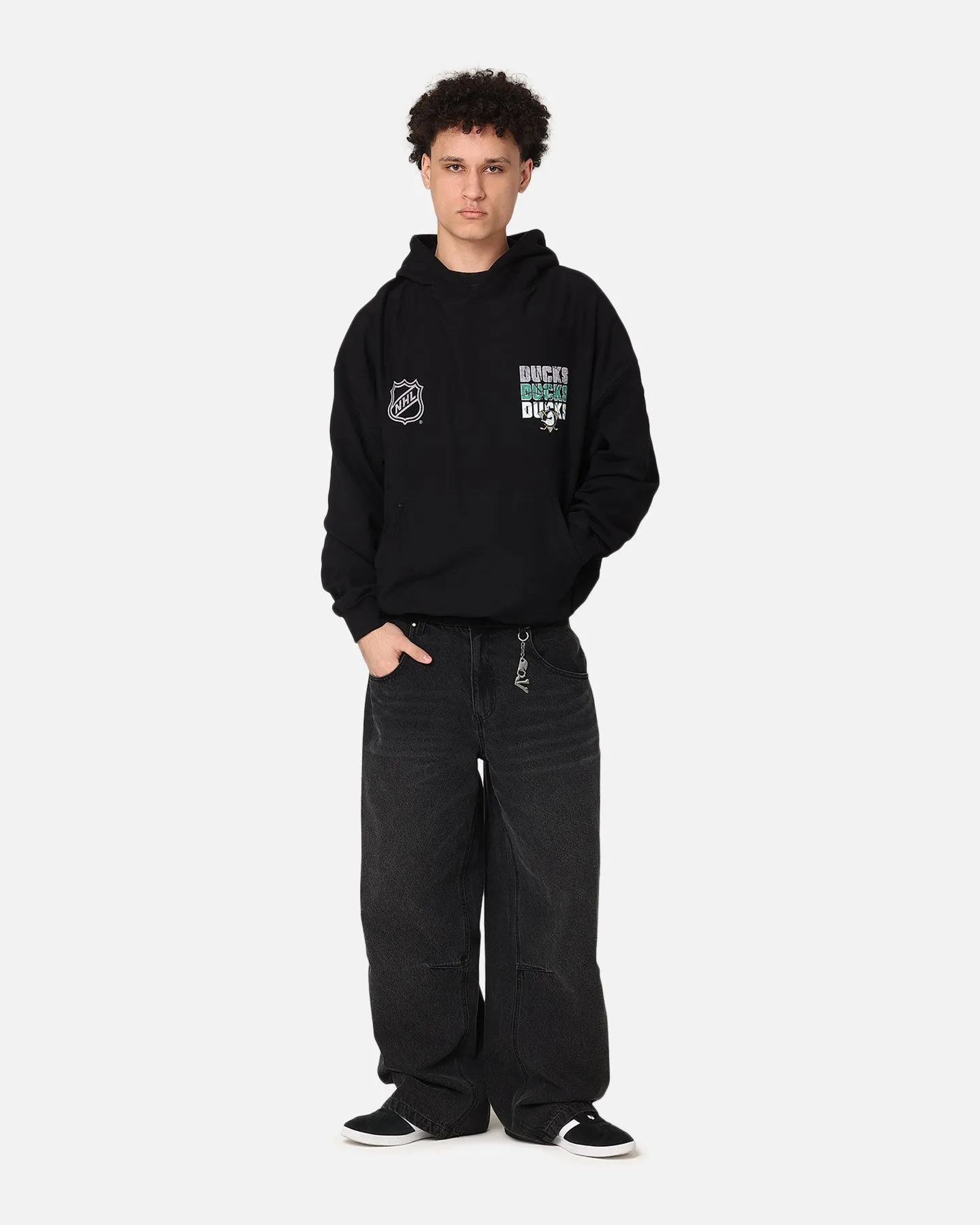 Culture Kings Anaheim Ducks Premium Hoodie Black sold by Culture Kings product image thumbnail 3