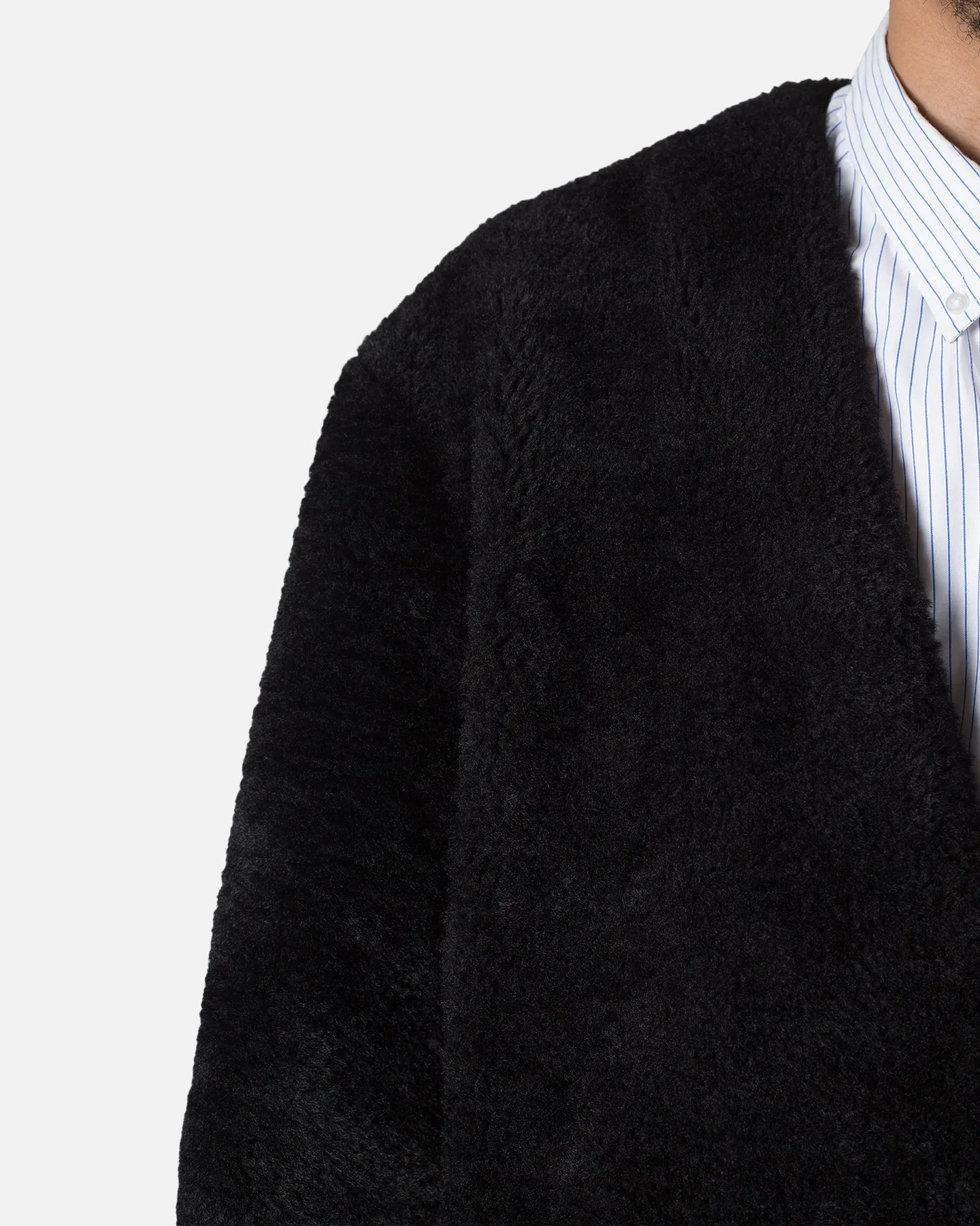 MNML Faux Fur Coat Black sold by Culture Kings product image thumbnail 5