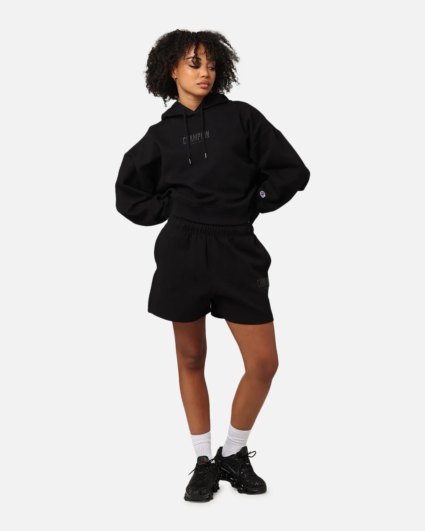 Champion Women's Rochester Base Hoodie Black sold by Culture Kings product image thumbnail 2