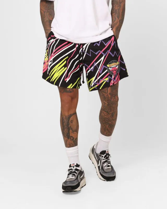 Mitchell & Ness Chicago Bulls Game Over Shorts Black/Multi sold by Culture Kings