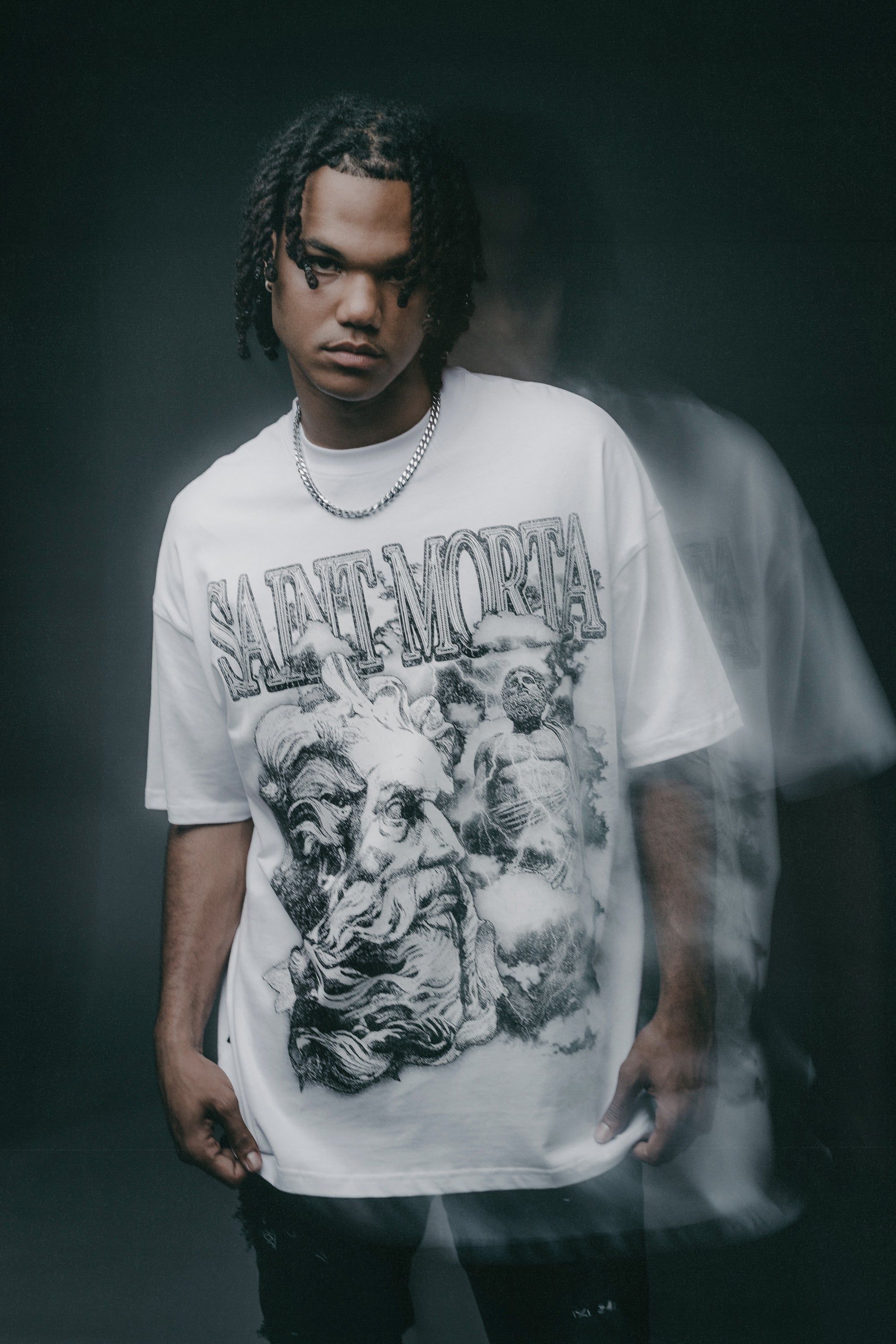 Saint Morta Zeus Boxy T-Shirt White sold by Culture Kings