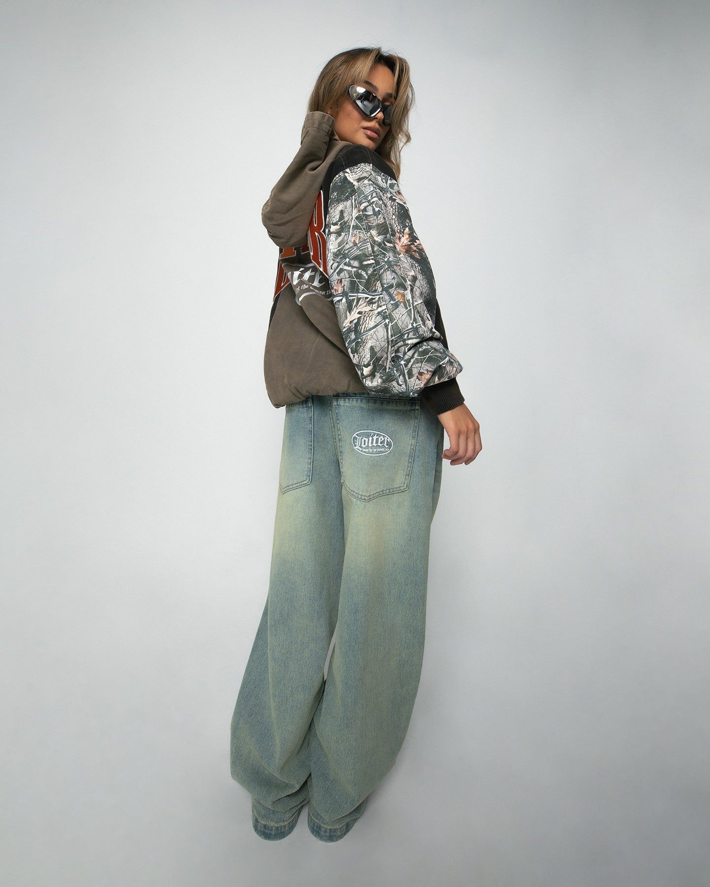 Loiter Splinter Hoodie Khaki/Camo sold by Culture Kings product image thumbnail 4