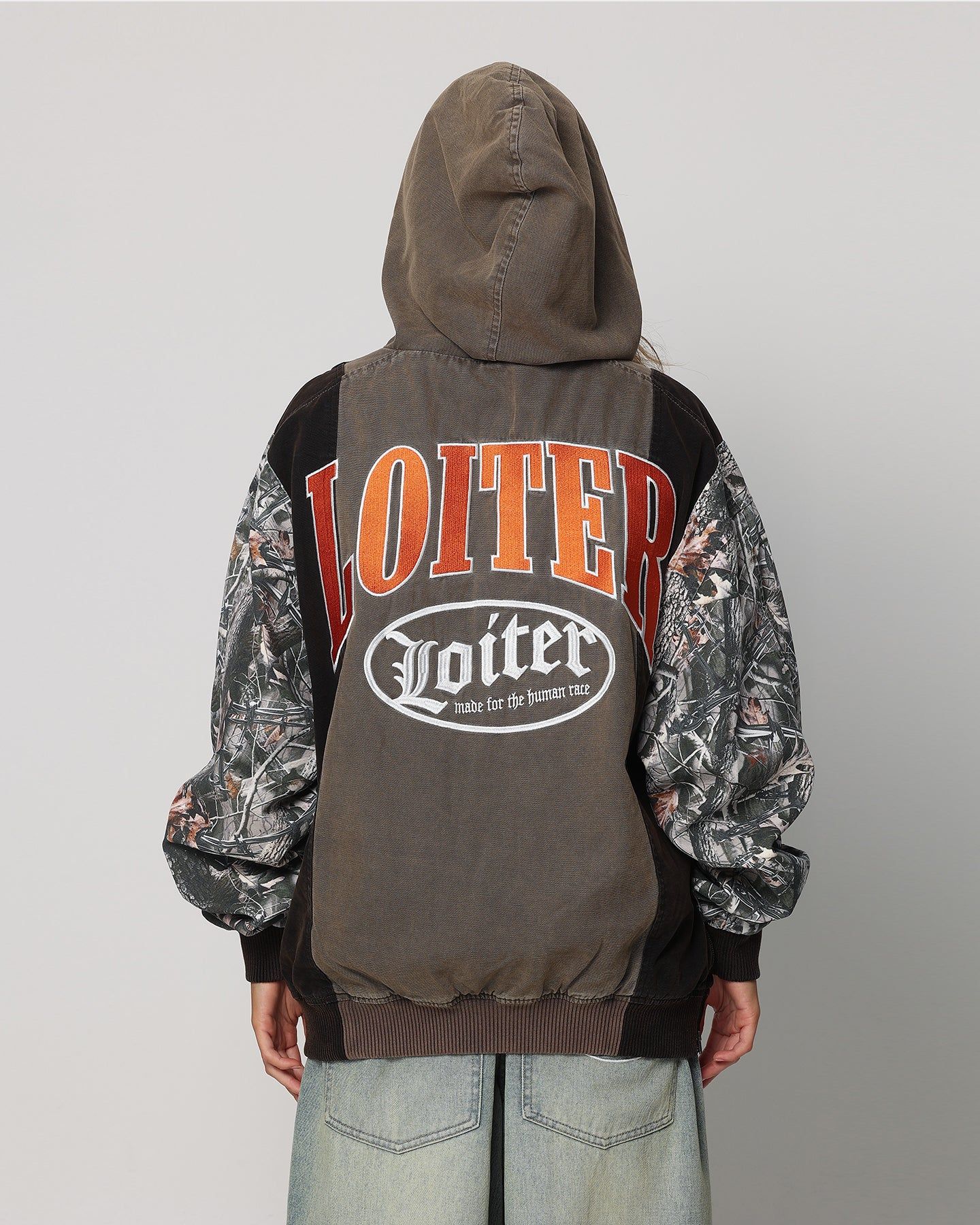 Loiter Splinter Hoodie Khaki/Camo sold by Culture Kings product image thumbnail 8