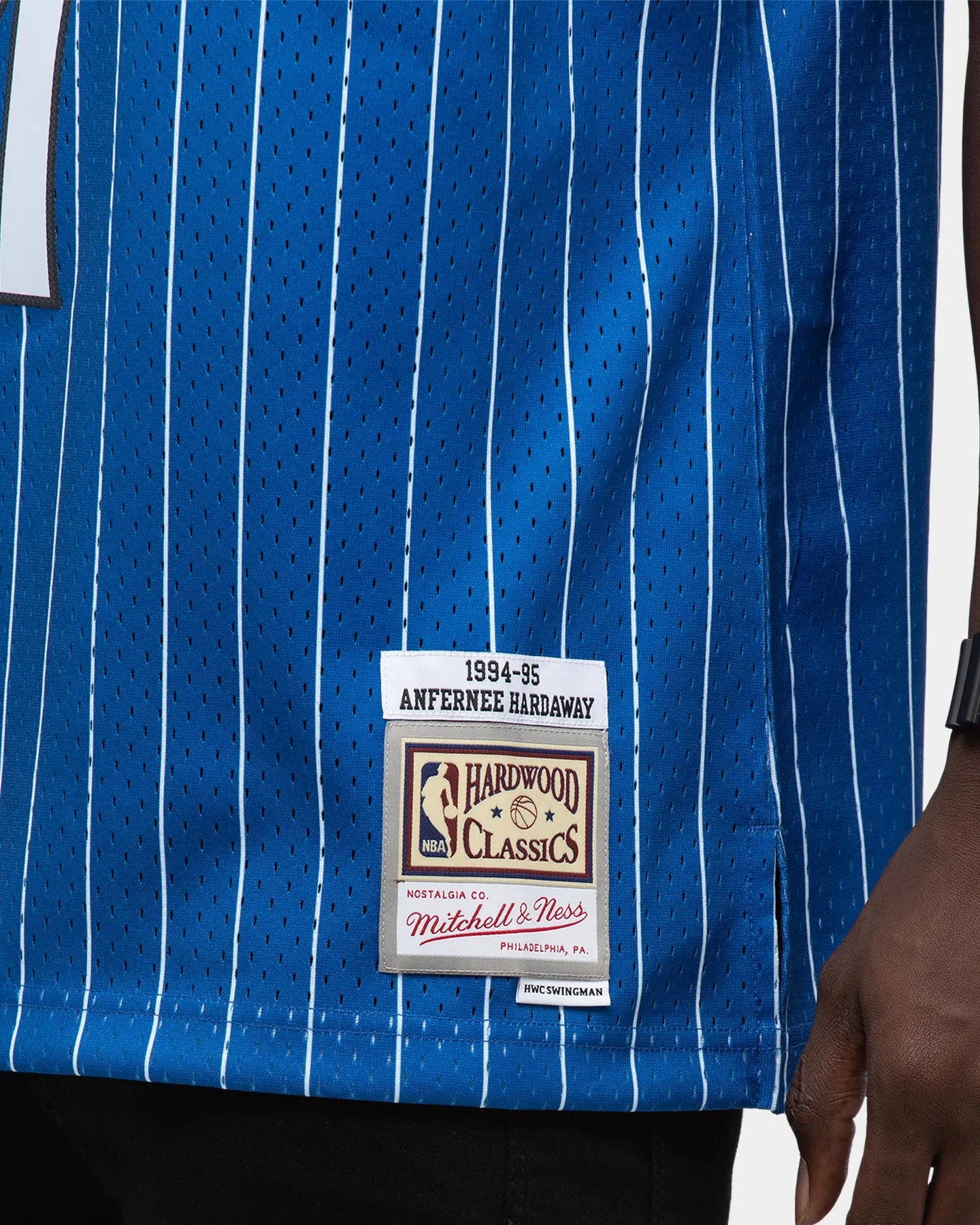 Mitchell & Ness Orlando Magic Penny Hardaway #1 RD '94-95 Swingman NBA Jersey Royal sold by Culture Kings product image thumbnail 5