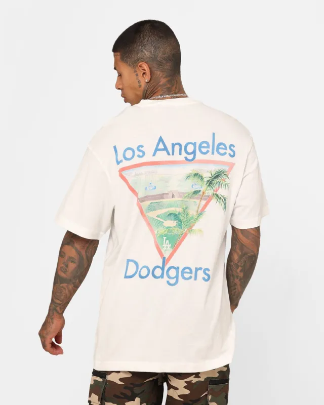 Majestic Athletic Los Angeles Dodgers MLB Resort T-Shirt Vintage White sold by Culture Kings