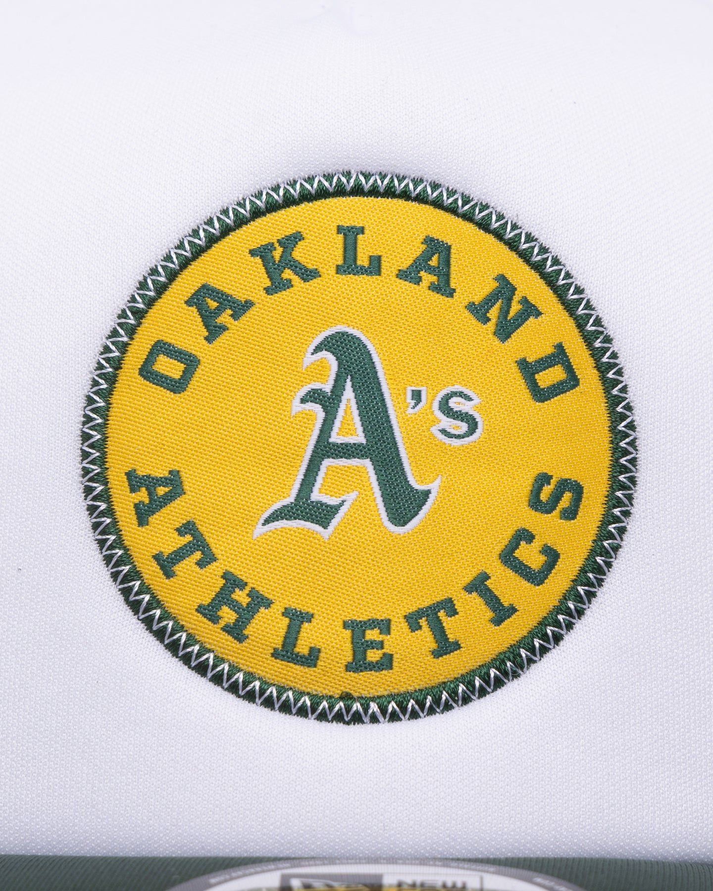 New Era Oakland Athletics Golfer Trucker Snapback White/Green sold by Culture Kings product image thumbnail 5