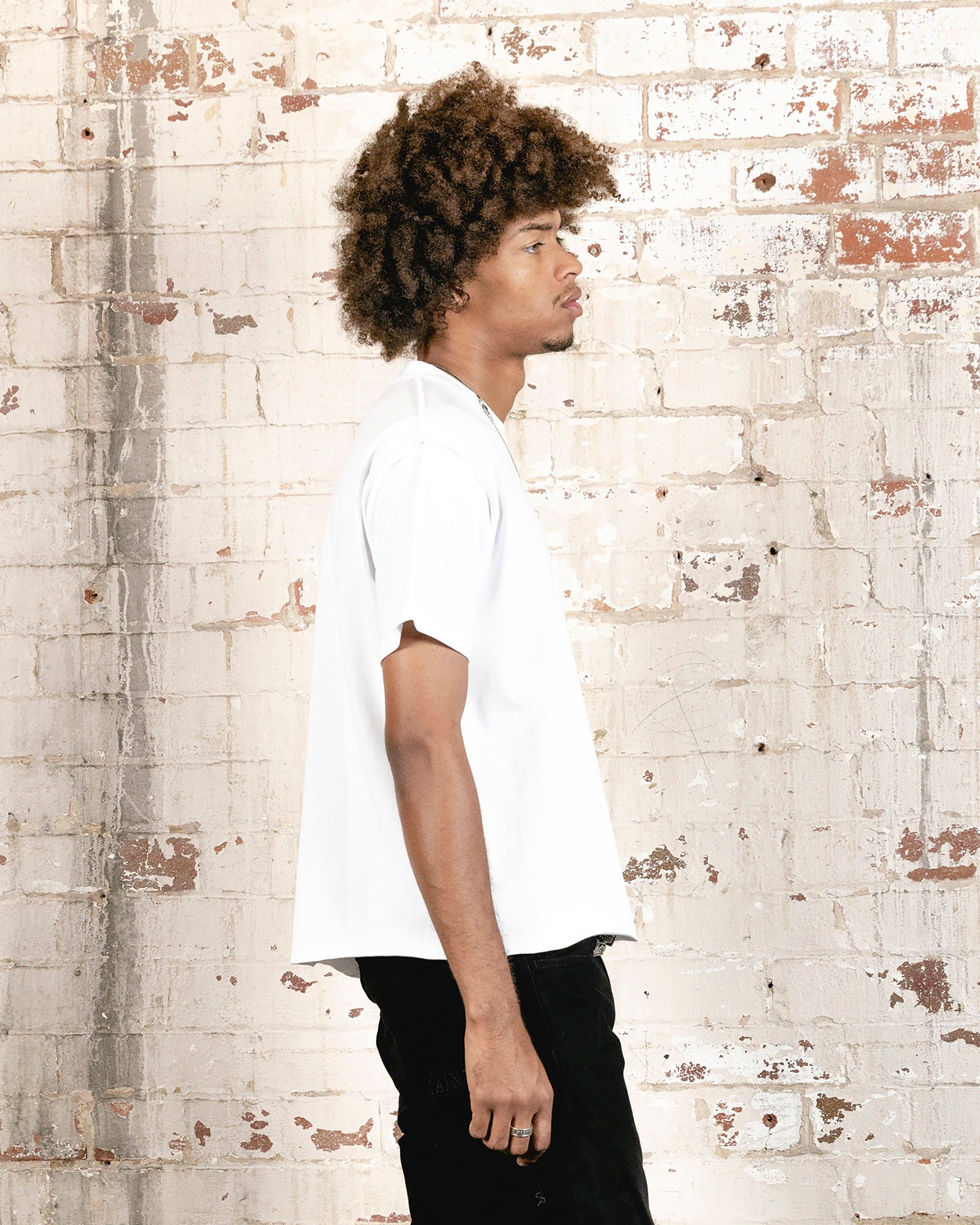 Saint Morta Lafayette Cropped T-Shirt White sold by Culture Kings product image thumbnail 5