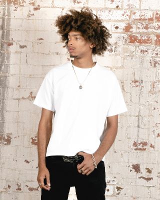 Saint Morta Lafayette Cropped T-Shirt White made by Culture Kings