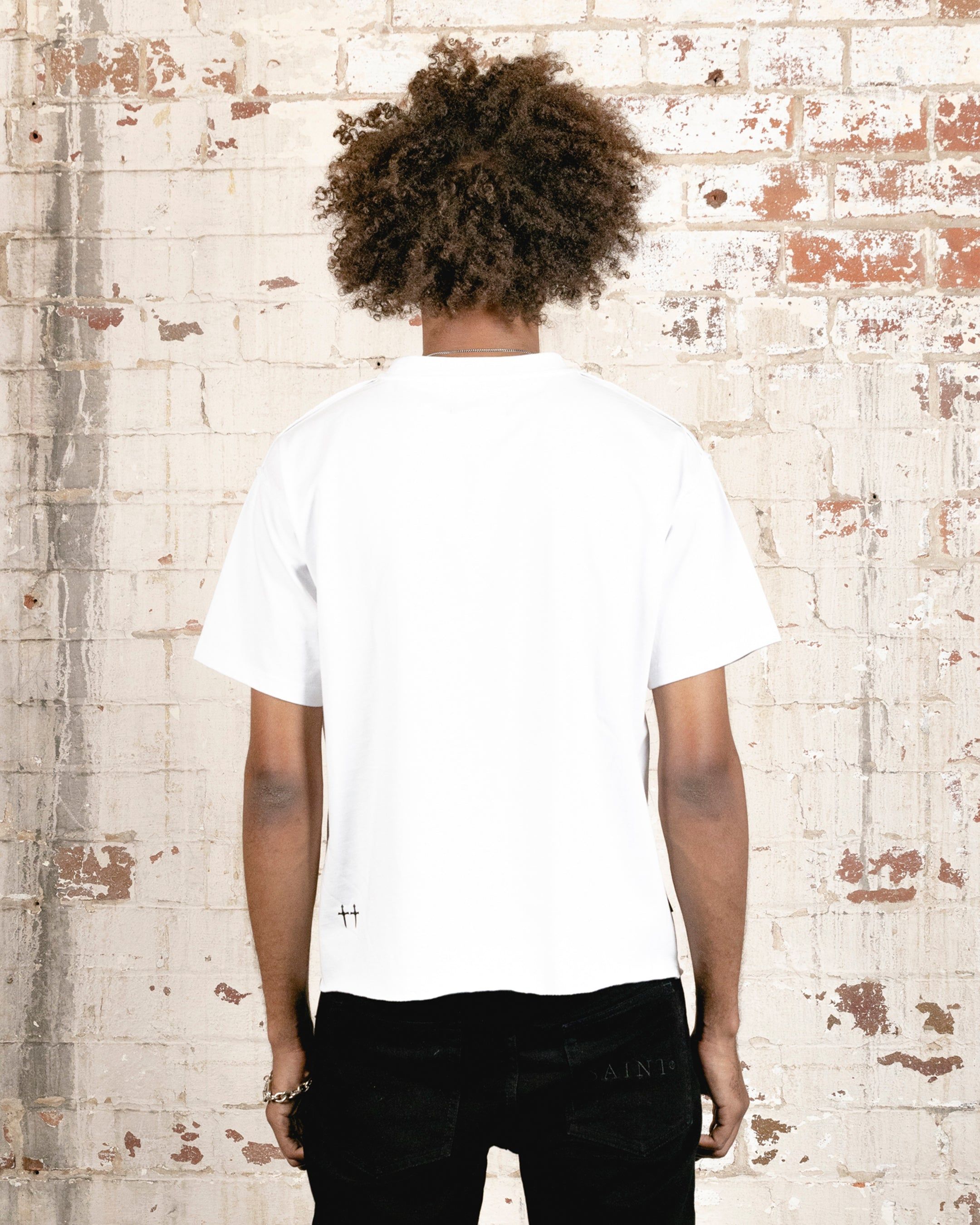 Saint Morta Lafayette Cropped T-Shirt White sold by Culture Kings product image thumbnail 4
