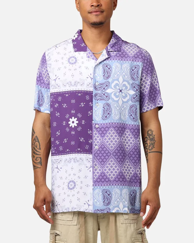 Carré Bandana Ultra Button Up Shirt Purple sold by Culture Kings