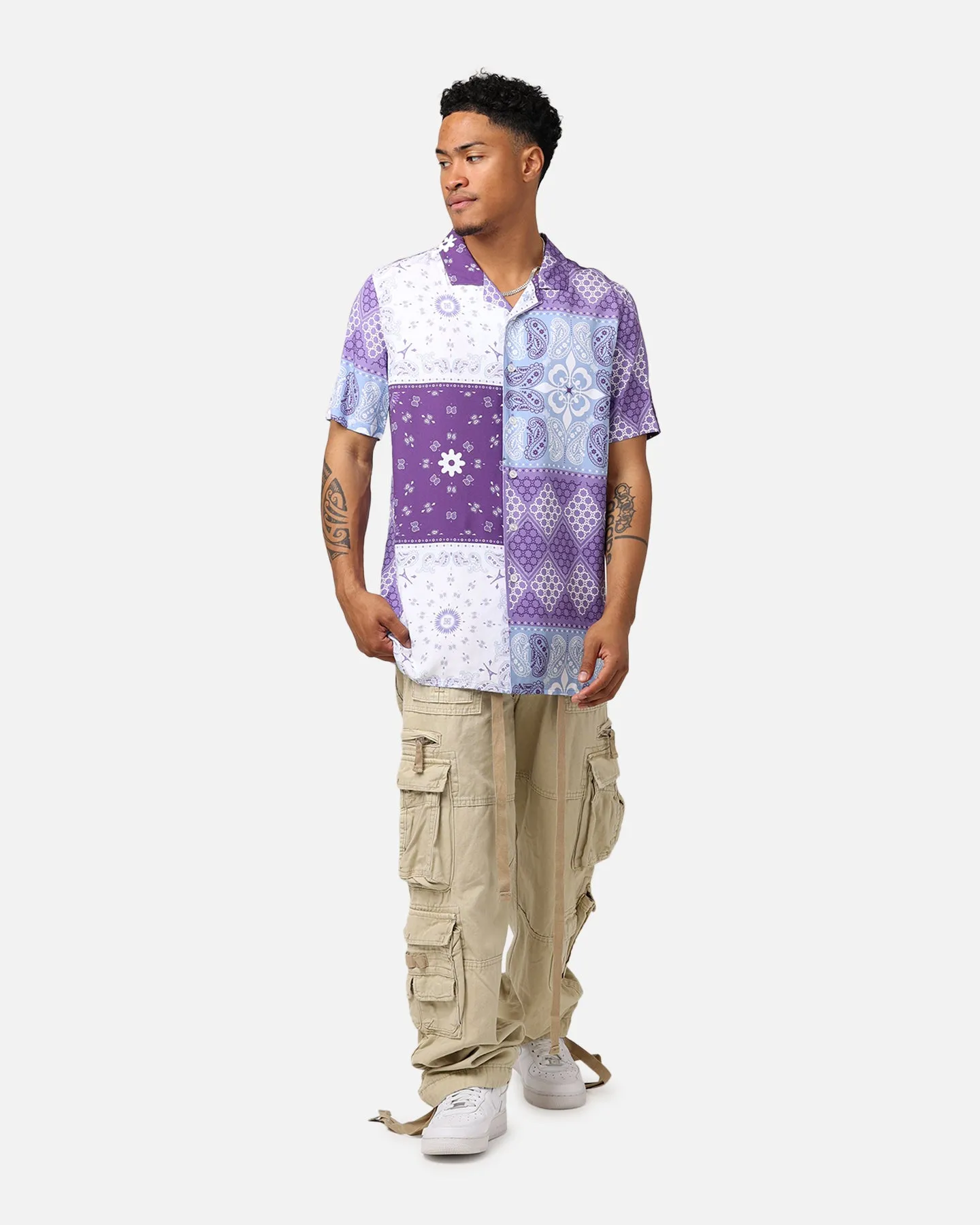Carré Bandana Ultra Button Up Shirt Purple sold by Culture Kings product image thumbnail 3
