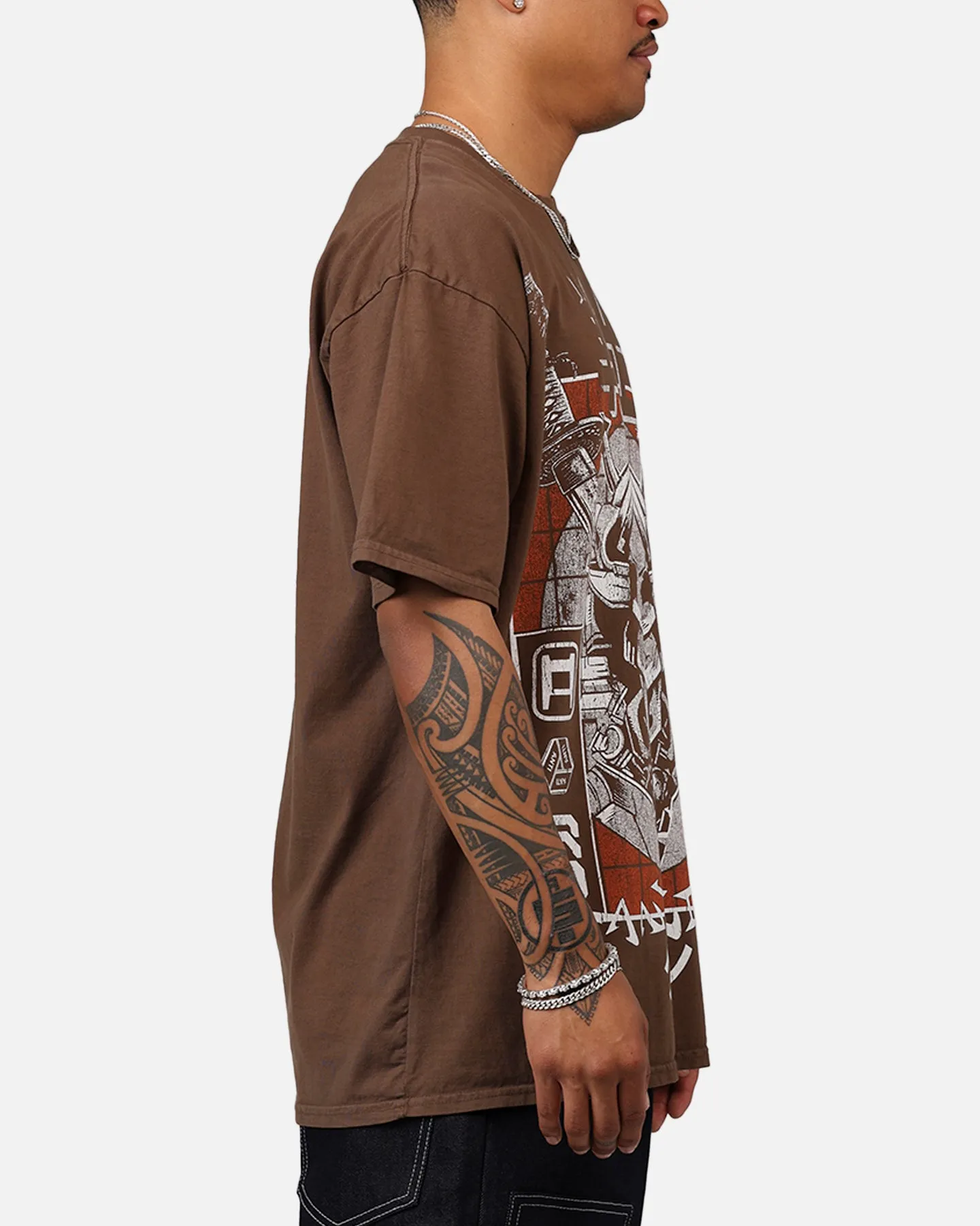 The Anti Order Warrior Clan T-Shirt Washed Brown sold by Culture Kings product image thumbnail 4