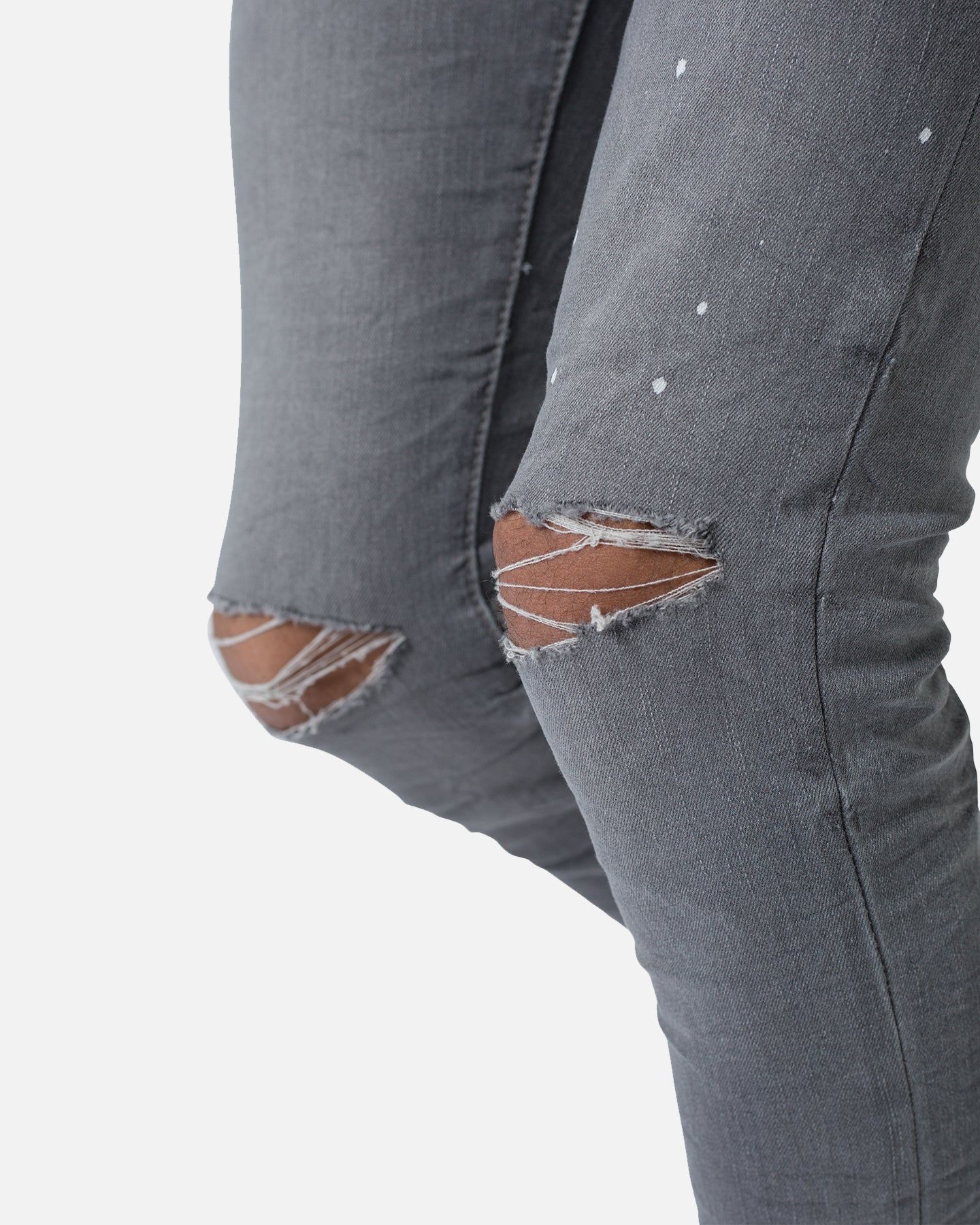 MNML X504 Skinny Denim Jeans Grey sold by Culture Kings product image thumbnail 5