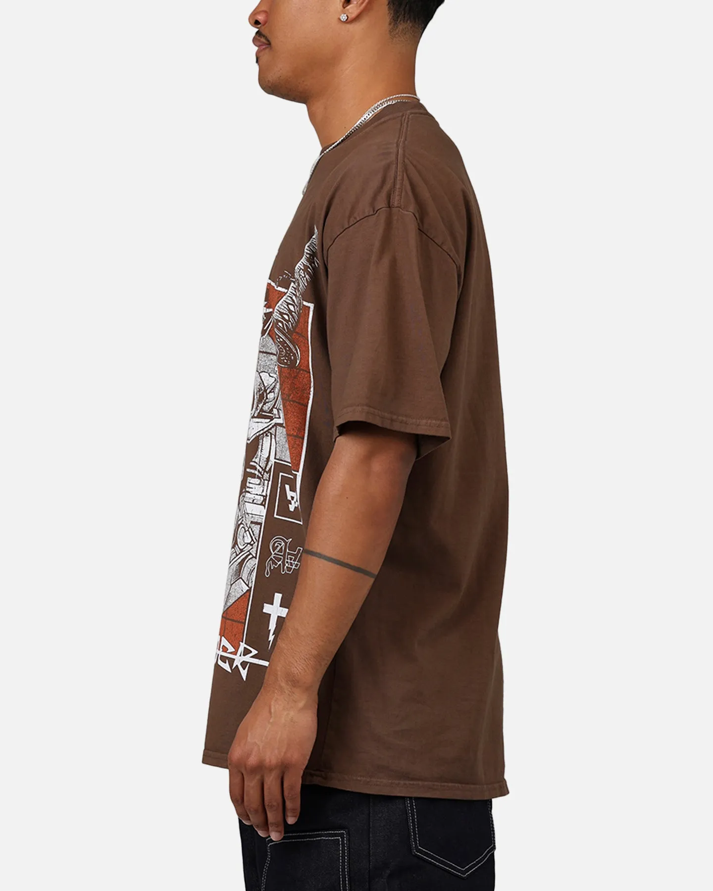 The Anti Order Warrior Clan T-Shirt Washed Brown sold by Culture Kings product image thumbnail 5