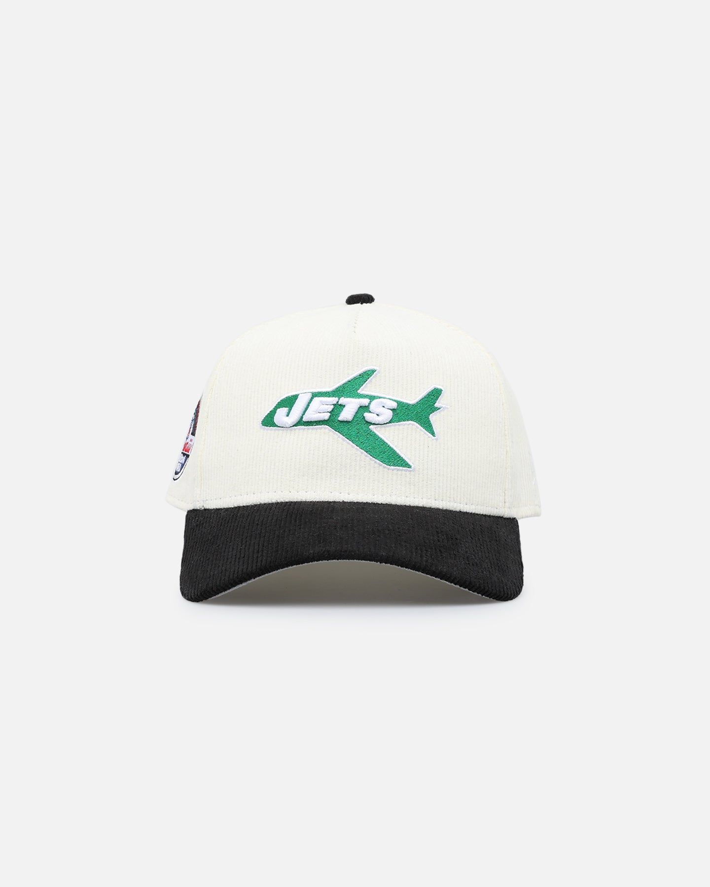 New Era New York Jets 'NFL 2-Tone Corduroy' 9FORTY A-Frame Snapback Chrome/Black sold by Culture Kings