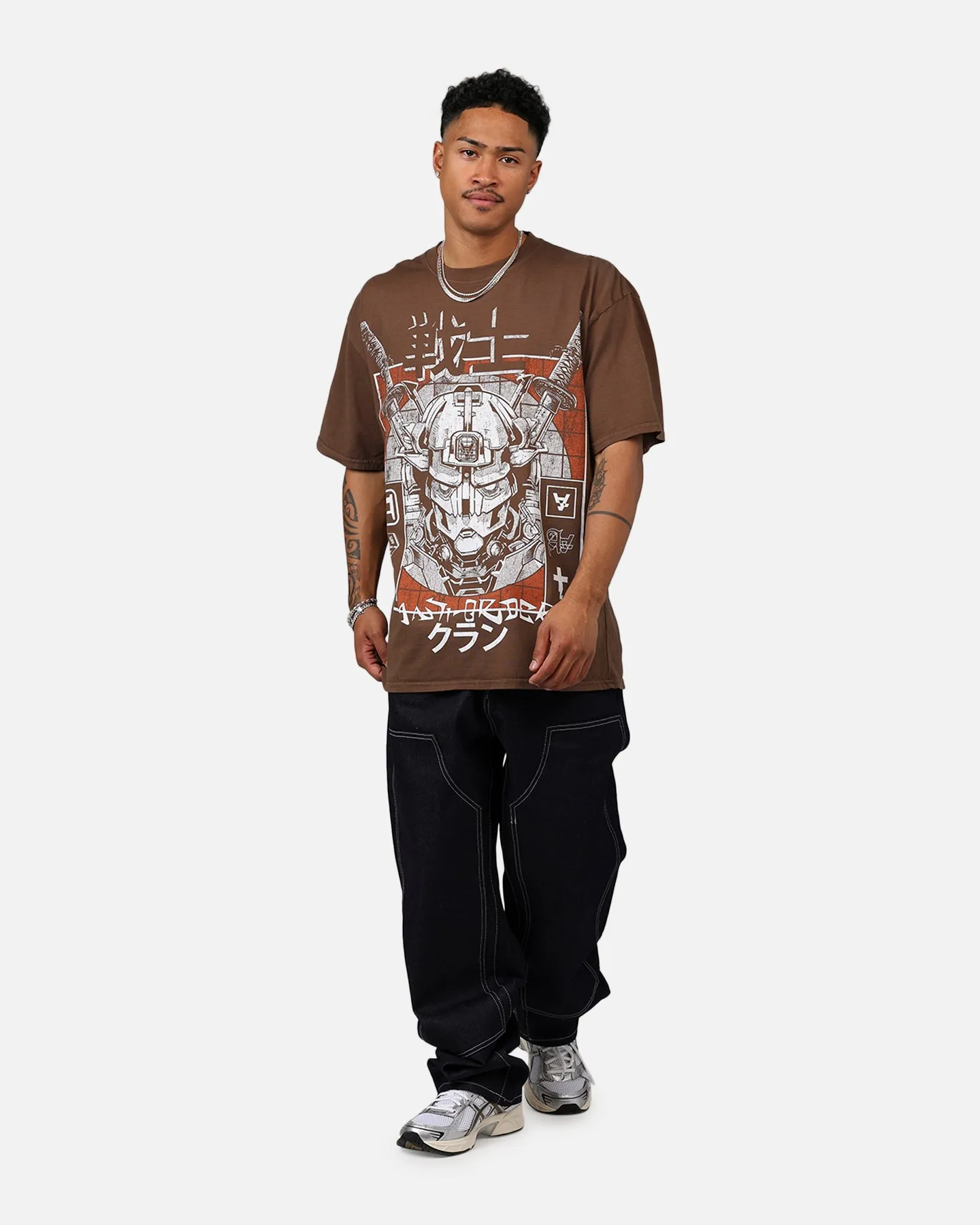The Anti Order Warrior Clan T-Shirt Washed Brown sold by Culture Kings product image thumbnail 3