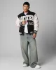 Loiter Vice City Varsity Jacket Black/White sold by Culture Kings