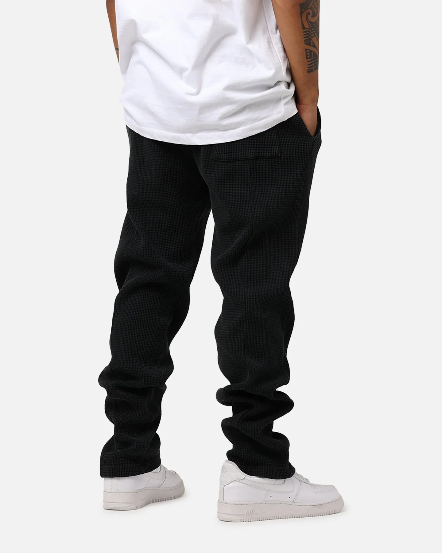 Strawberry Pleated Thermal Sweatpants Vintage Black sold by Culture Kings product image thumbnail 3