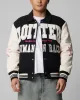 Loiter Vice City Varsity Jacket Black/White sold by Culture Kings