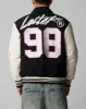 Loiter Vice City Varsity Jacket Black/White sold by Culture Kings