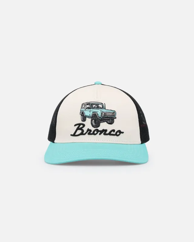 American Needle Valin Trucker Snapback Black/Ivory sold by Culture Kings