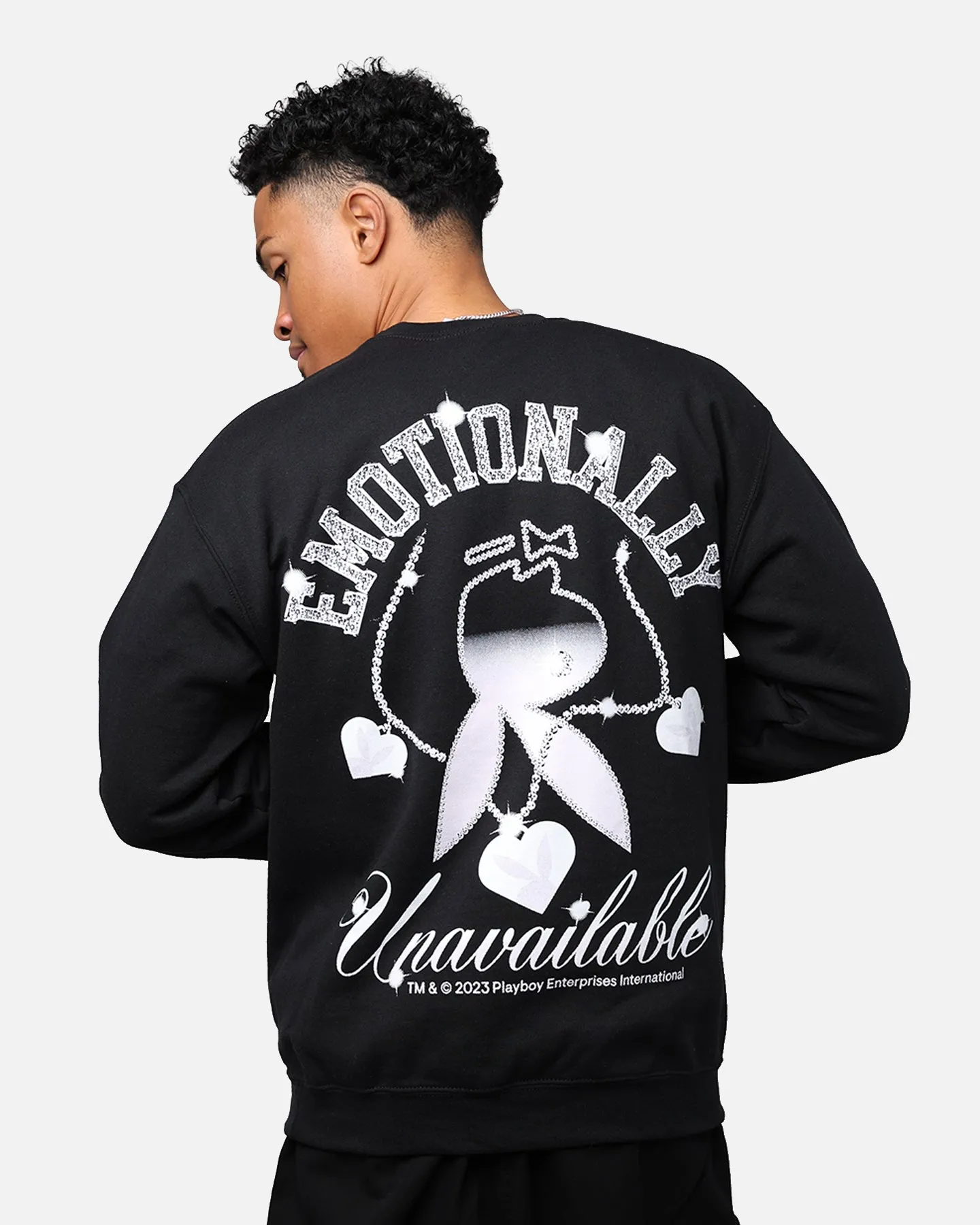 Playboy By Culture Kings Diamonds Are Forever Crewneck Black sold by Culture Kings
