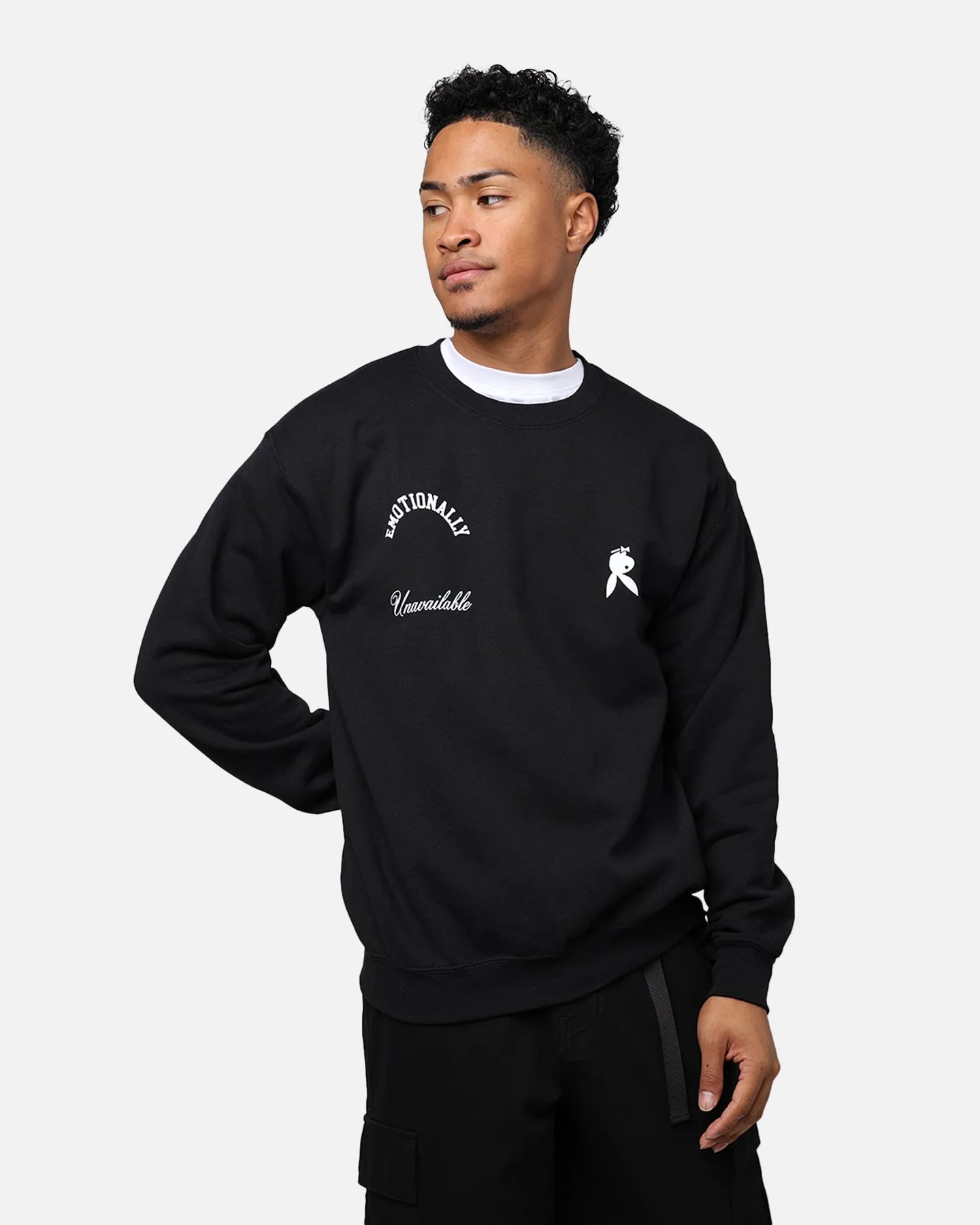 Playboy By Culture Kings Diamonds Are Forever Crewneck Black sold by Culture Kings product image thumbnail 2