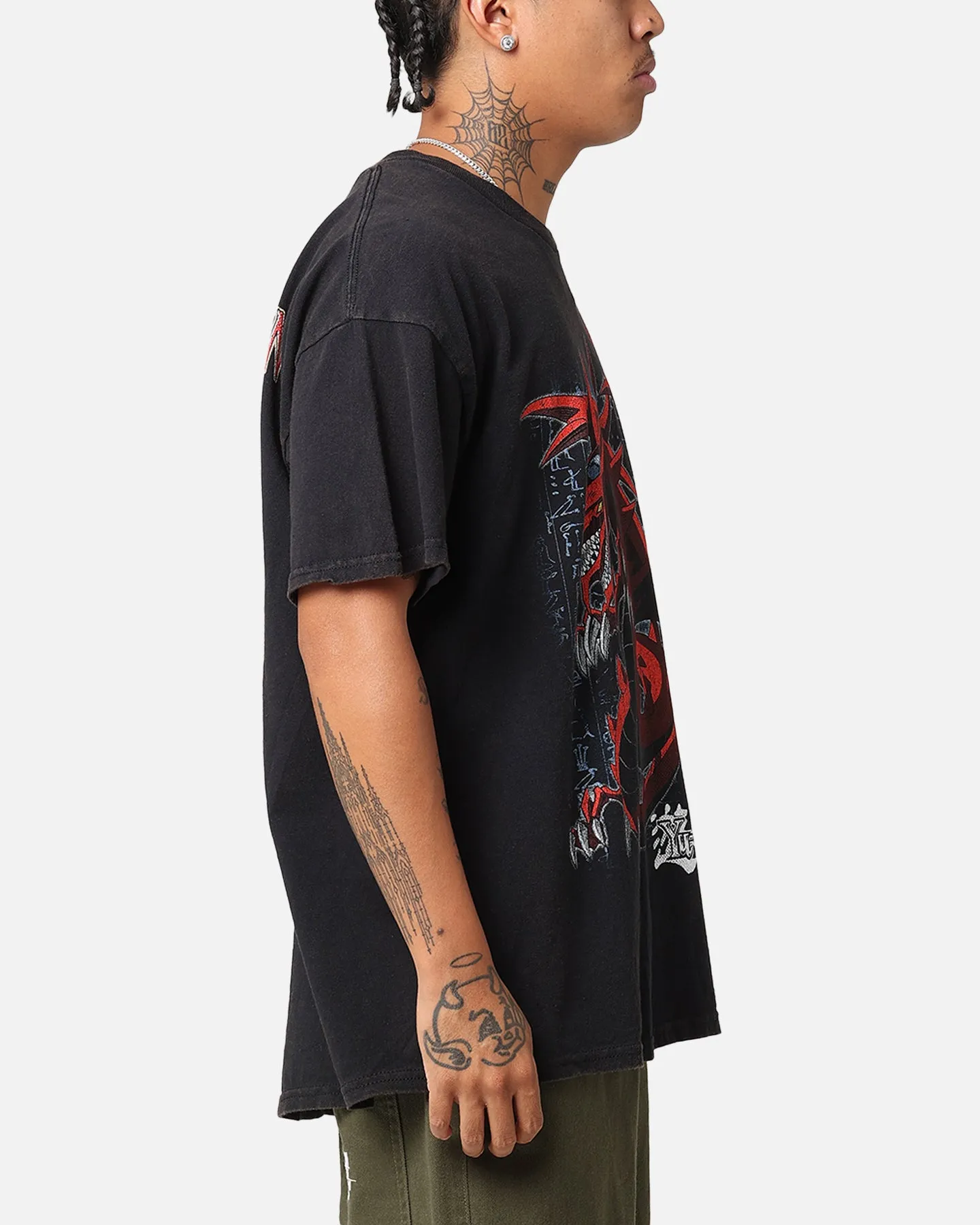 Goat Crew X Yu-Gi-Oh! Slifer Vintage T-Shirt Black Wash sold by Culture Kings product image thumbnail 5