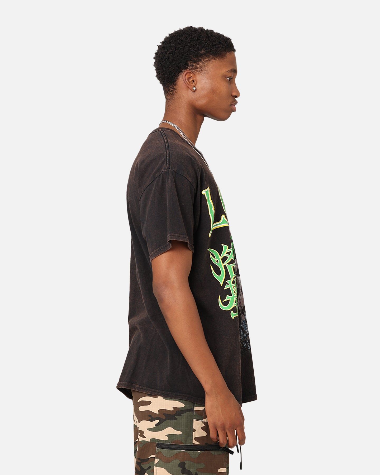 Marvel Loki Rising Vintage T-Shirt Black Wash sold by Culture Kings product image thumbnail 5