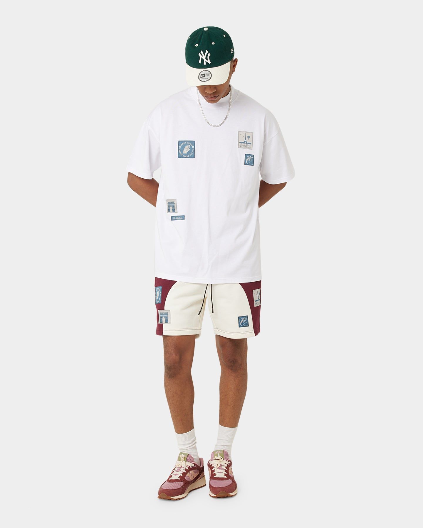 Carre Avant Oversized Short Sleeve T-Shirt White sold by Culture Kings product image thumbnail 5