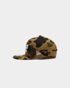 A Bathing Ape Bape X New Era 1st Camo 9FIFTY Snapback Green sold by Culture Kings