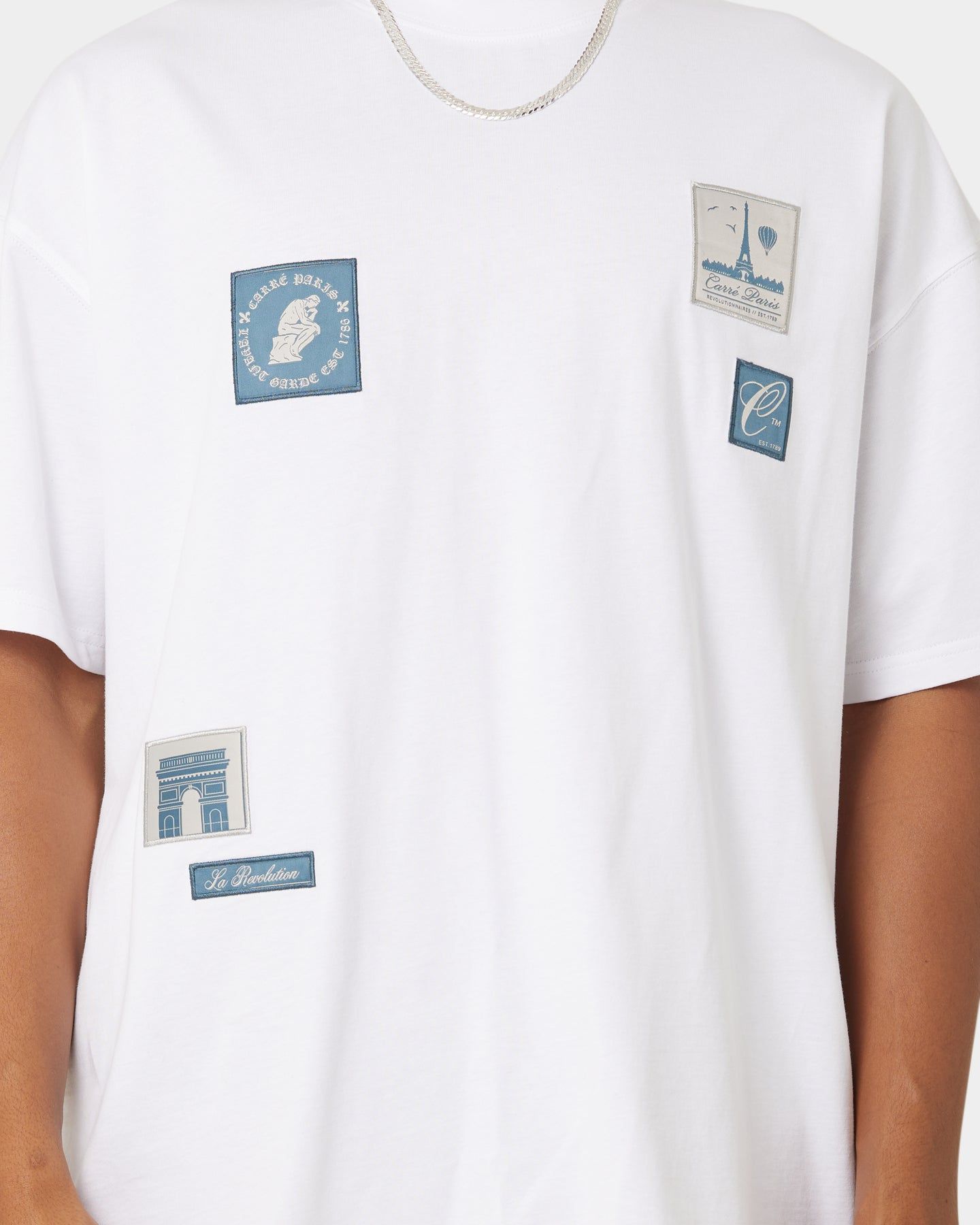 Carre Avant Oversized Short Sleeve T-Shirt White sold by Culture Kings product image thumbnail 6