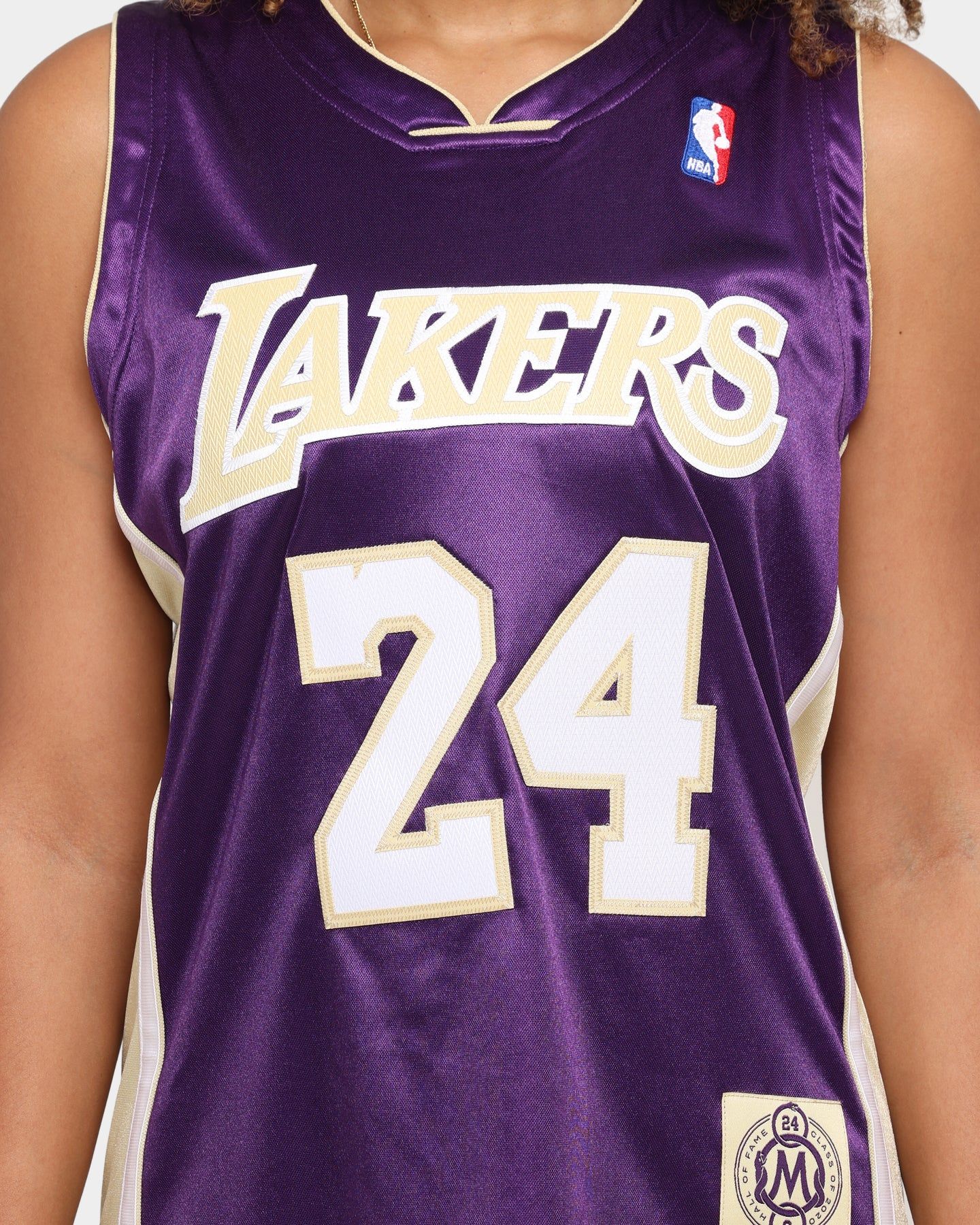 Mitchell & Ness Men's Hall of Fame Kobe Bryant '96-97 Los Angeles Lakers Authentic Jersey Purple sold by Culture Kings product image thumbnail 3