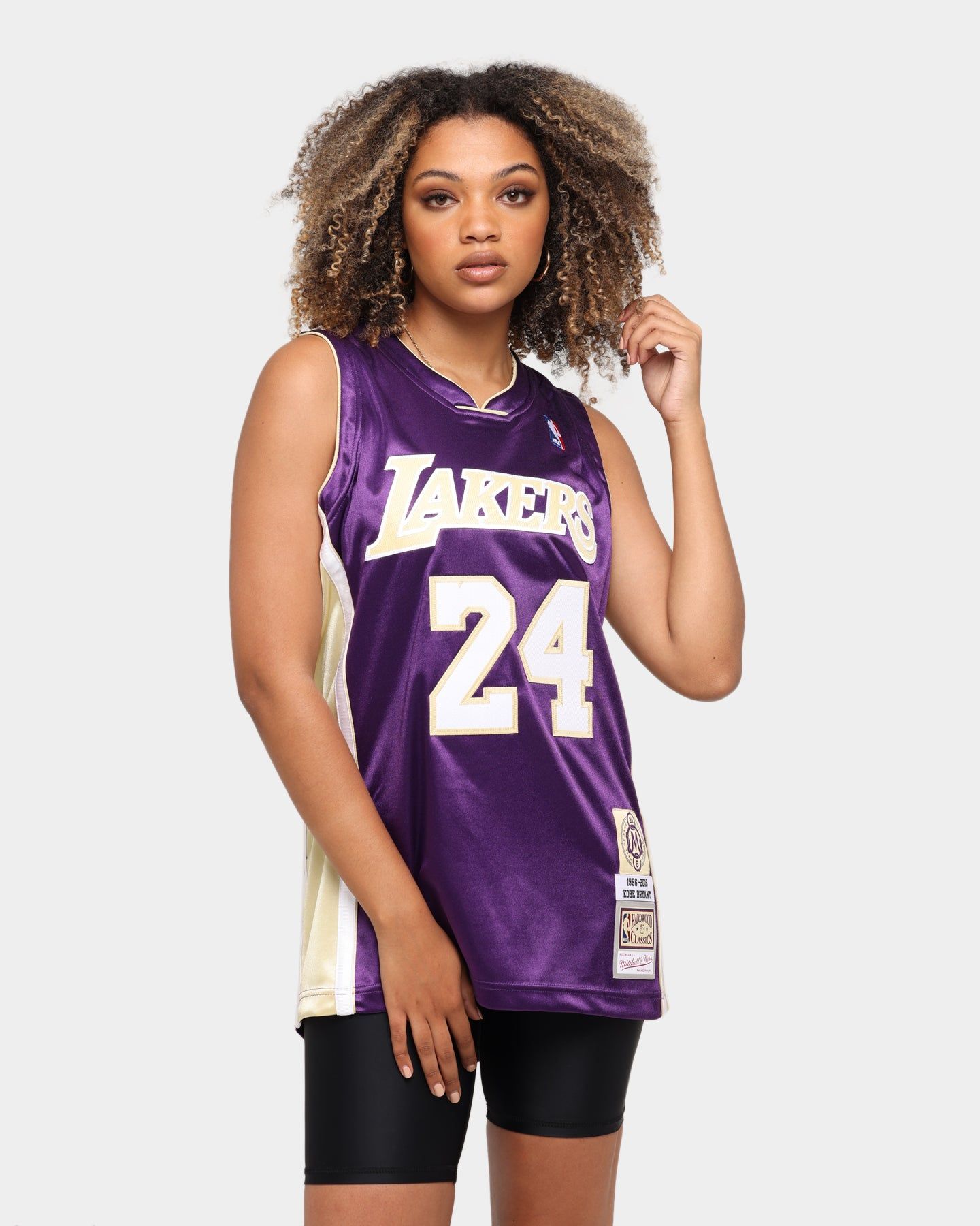 Mitchell & Ness Men's Hall of Fame Kobe Bryant '96-97 Los Angeles Lakers Authentic Jersey Purple sold by Culture Kings