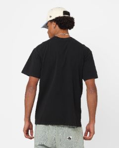 Majestic Athletic Los Angeles Dodgers Script Arch T-Shirt Faded Black sold by Culture Kings