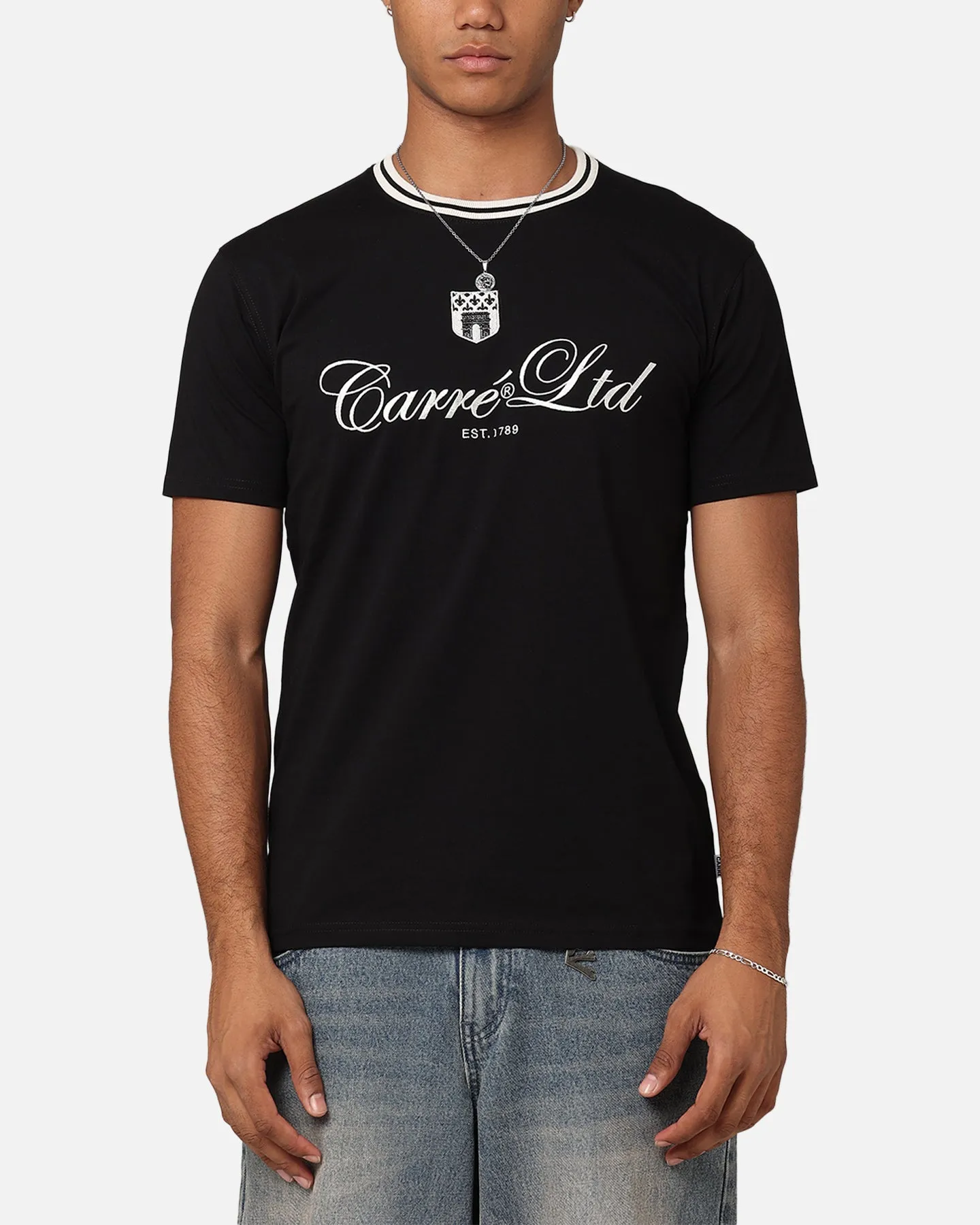 Carre Domaine 2.0 Classic T-Shirt Black sold by Culture Kings