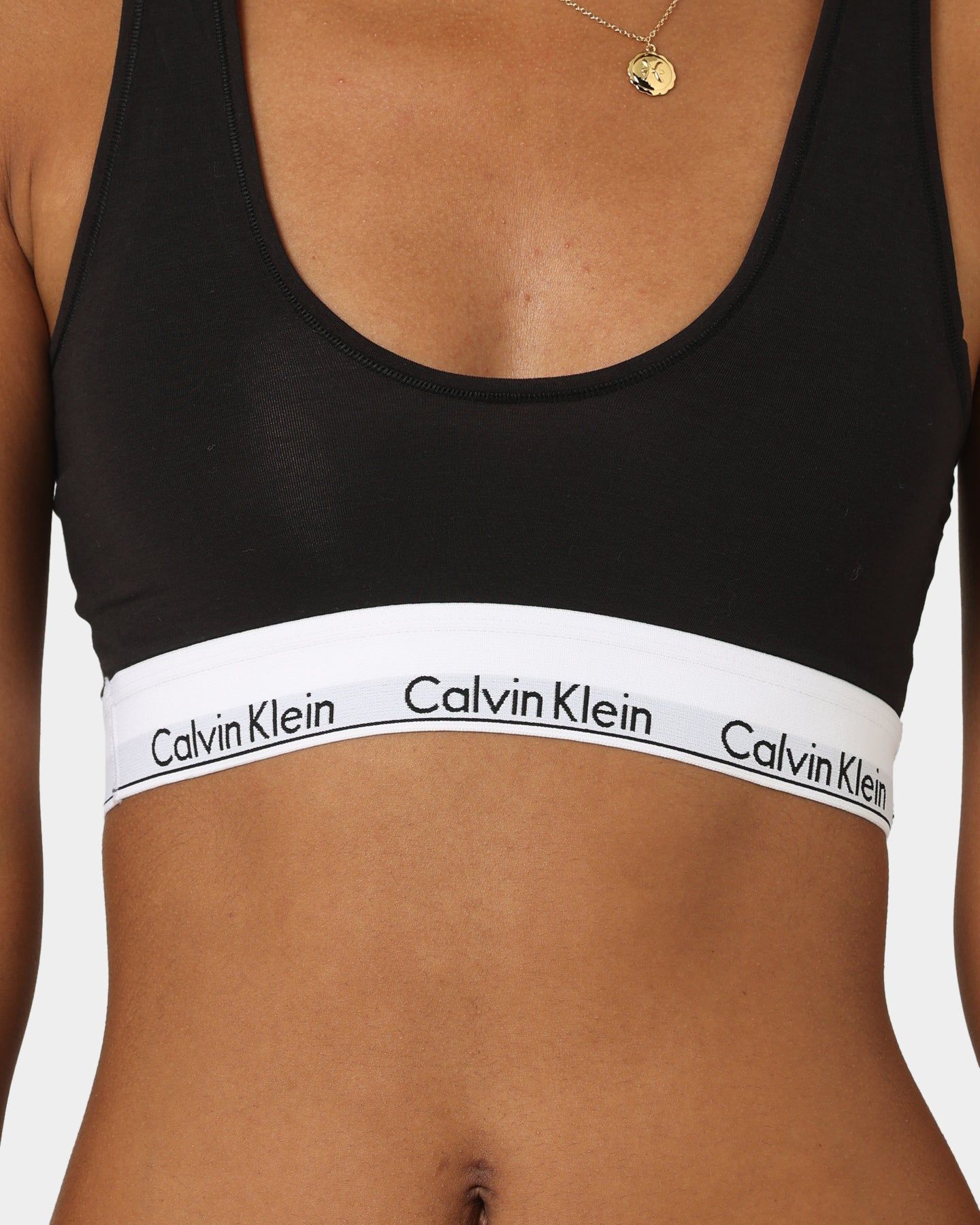Calvin Klein Women's Modern Cotton Line Extensions Bralette Black sold by Culture Kings product image thumbnail 3