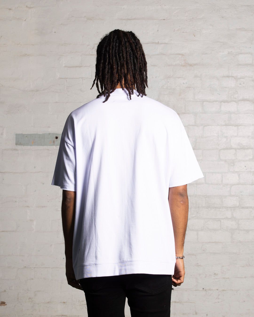 Saint Morta Shadow Boxy T-Shirt White sold by Culture Kings product image thumbnail 4