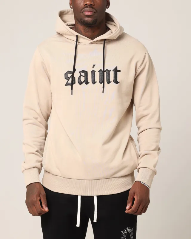 Saint Morta Cambronne Hoodie Stone/Black sold by Culture Kings