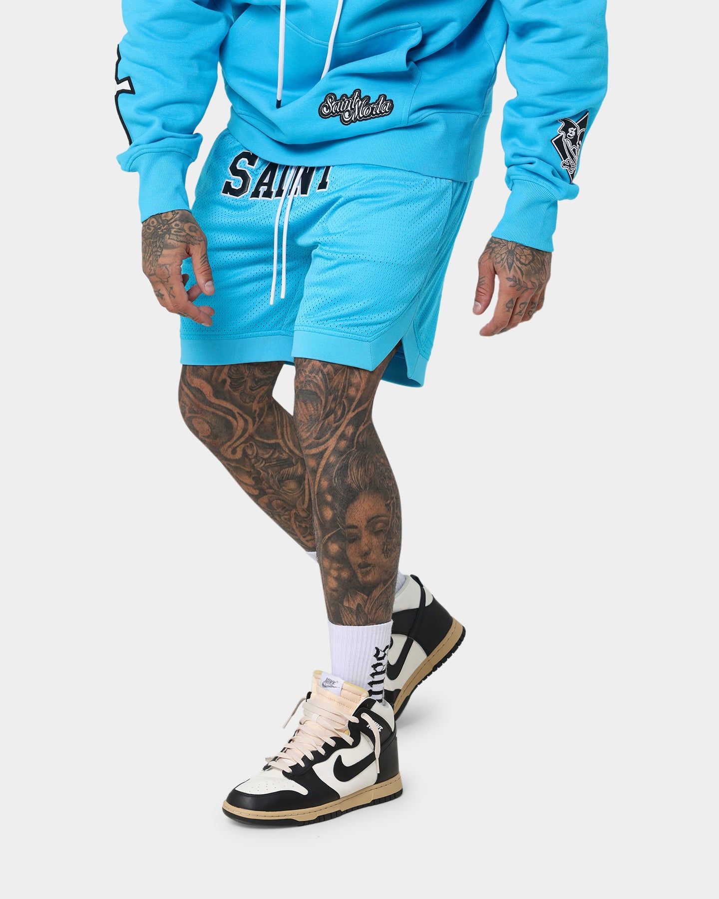 Saint Morta Workshop Basketball Shorts Cyan sold by Culture Kings product image thumbnail 6