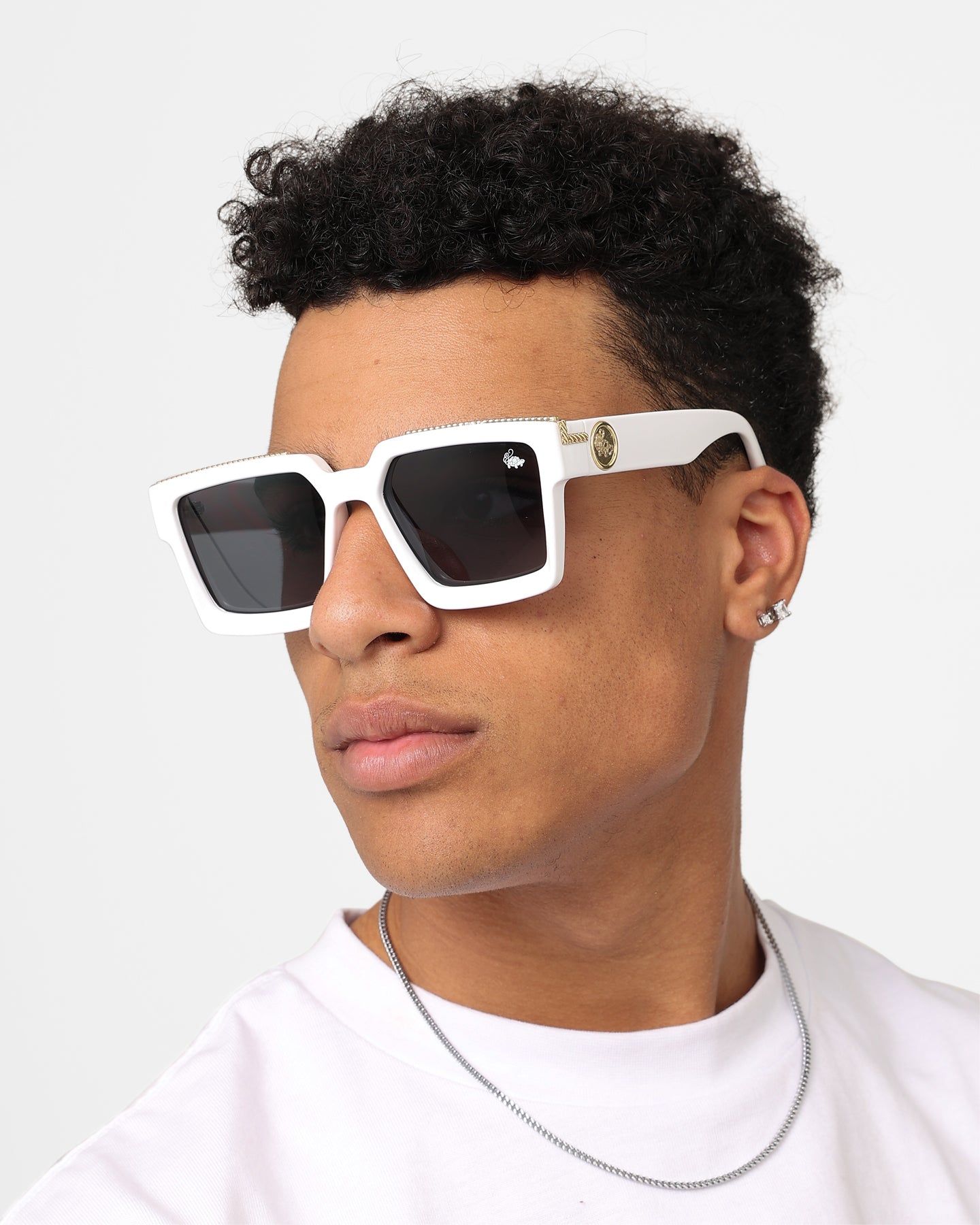 Belvoir & Co Hendrix Billion Sunglasses White sold by Culture Kings product image thumbnail 3