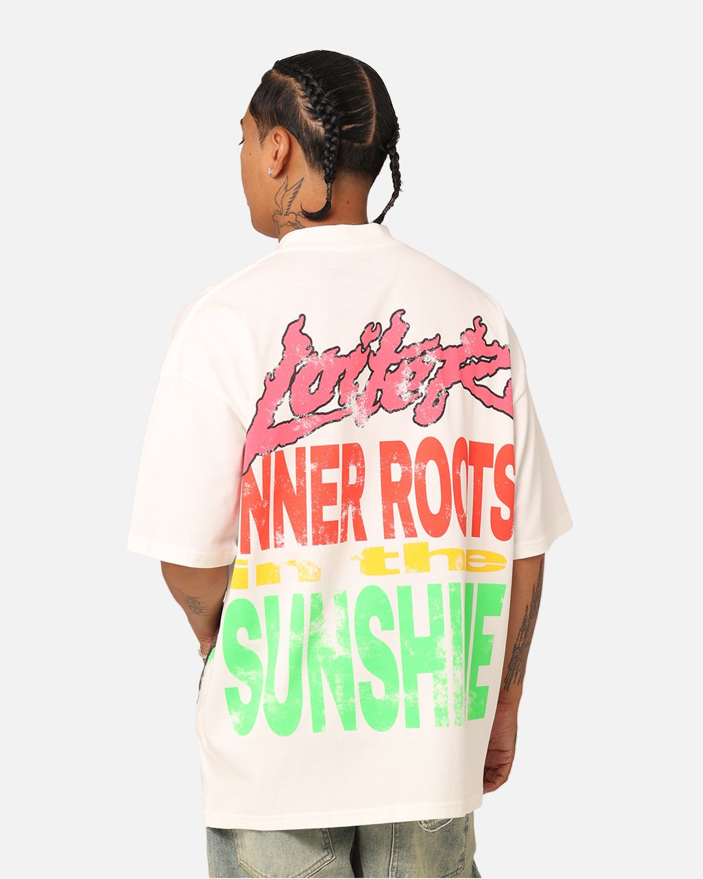 Loiter Summer Roots Oversized T-Shirt Off White sold by Culture Kings product image thumbnail 2