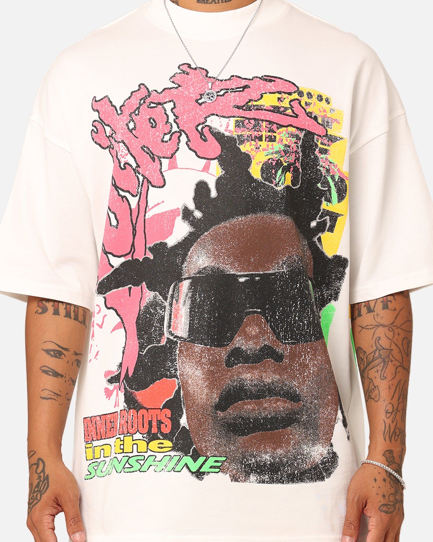 Loiter Summer Roots Oversized T-Shirt Off White sold by Culture Kings product image thumbnail 4