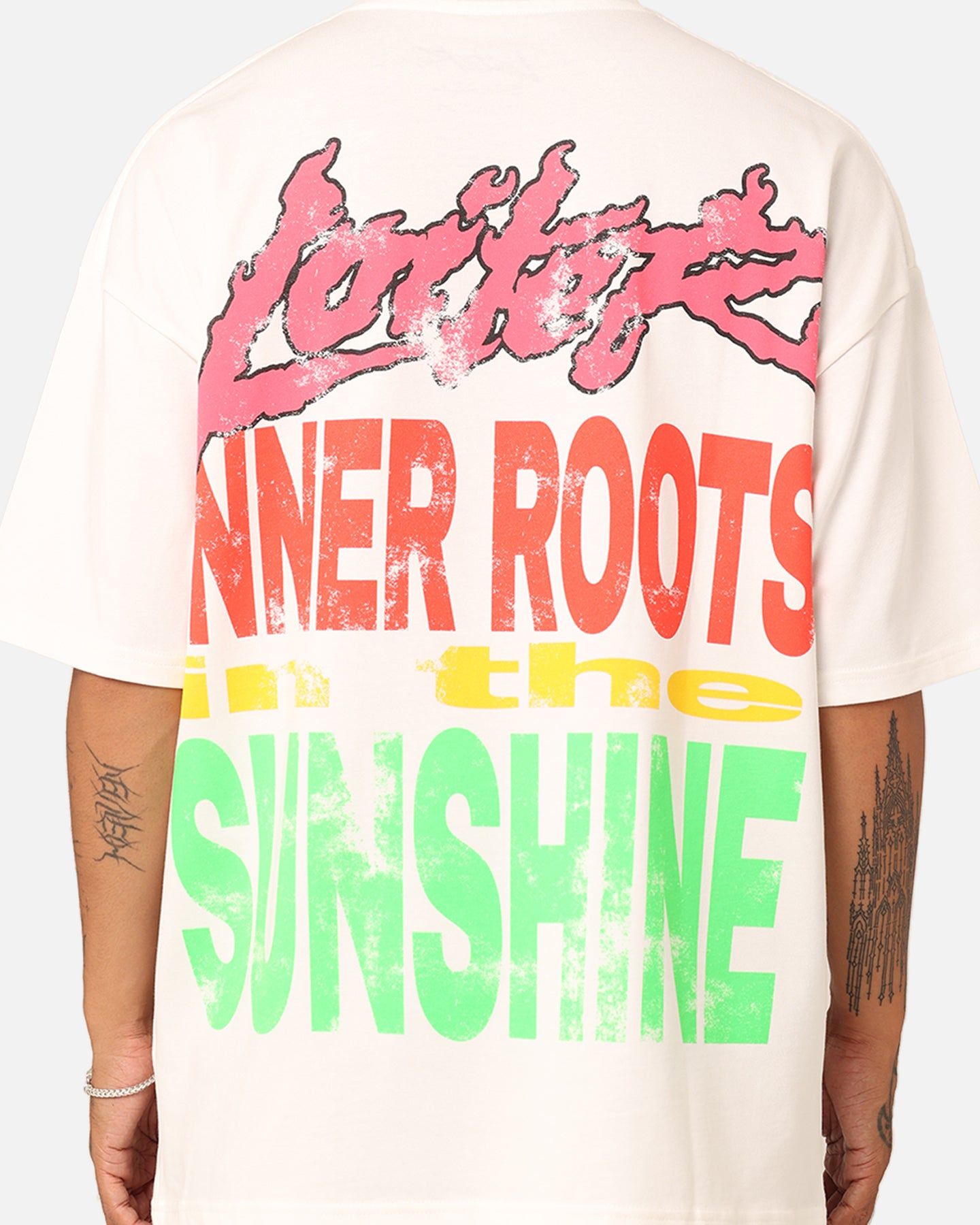 Loiter Summer Roots Oversized T-Shirt Off White sold by Culture Kings product image thumbnail 5