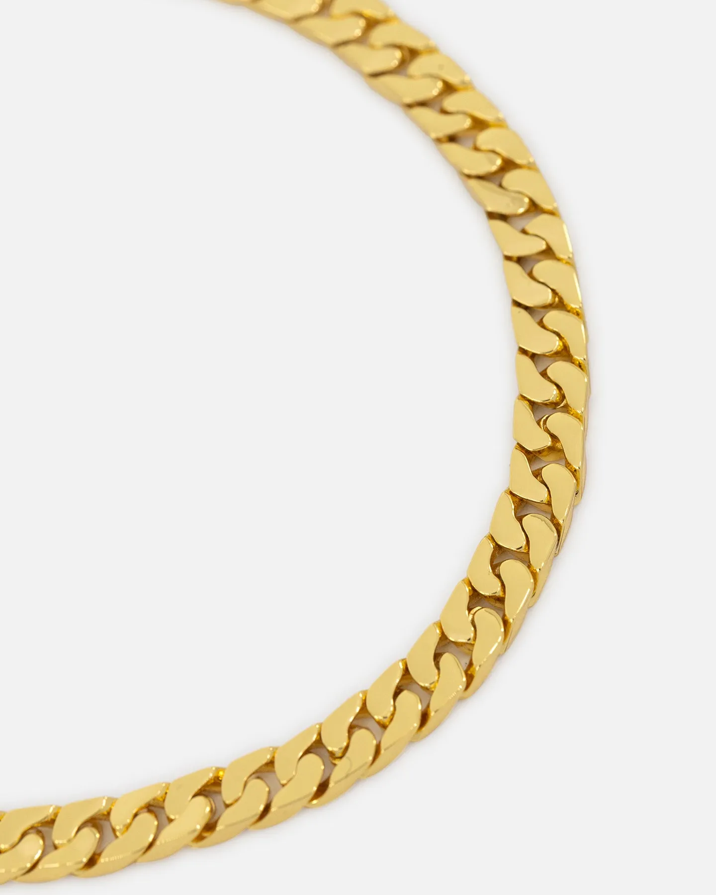 Saint Morta Flat Faced Curb Bracelet Gold sold by Culture Kings product image thumbnail 5