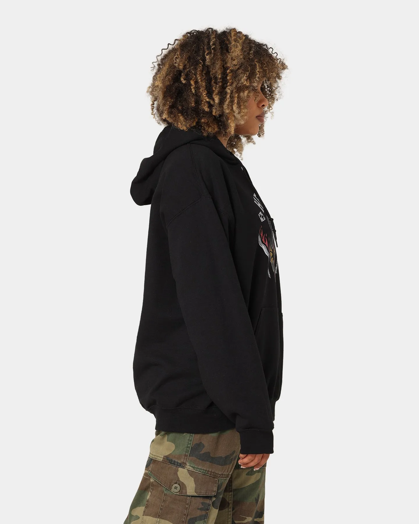 Goat Crew Goat Crew X Stranger Things Hellfire Hoodie Black sold by Culture Kings product image thumbnail 5