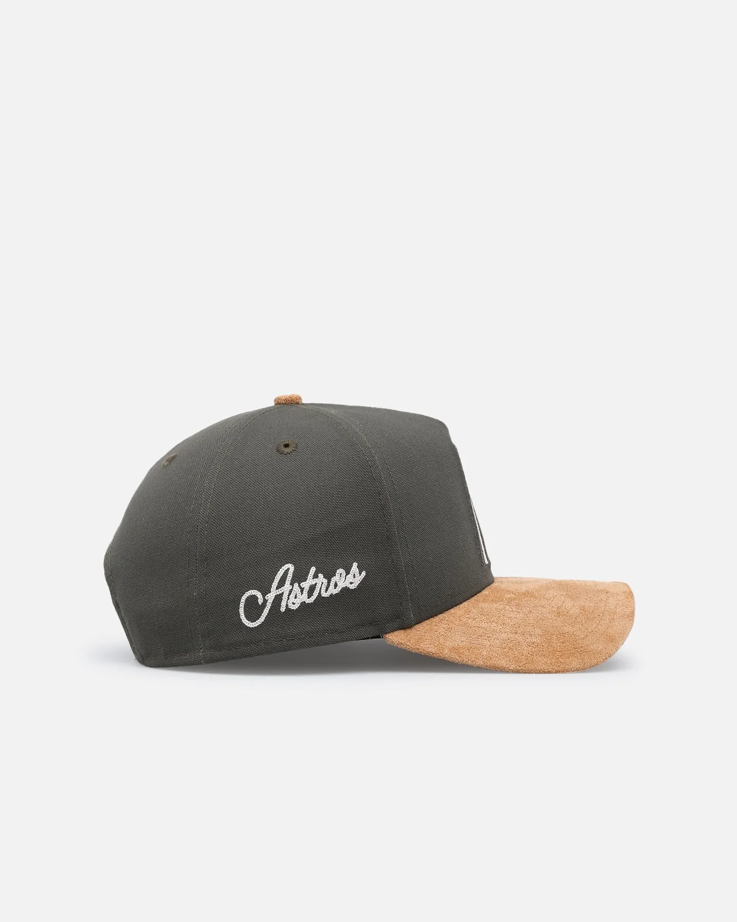 New Era Houston Astros 'Moss Canvas Wheat' 9FORTY A-Frame Snapback Moss Canvas/Ivory sold by Culture Kings product image thumbnail 4
